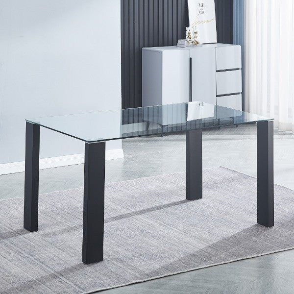Mesa comedor cristal Alice image 0
