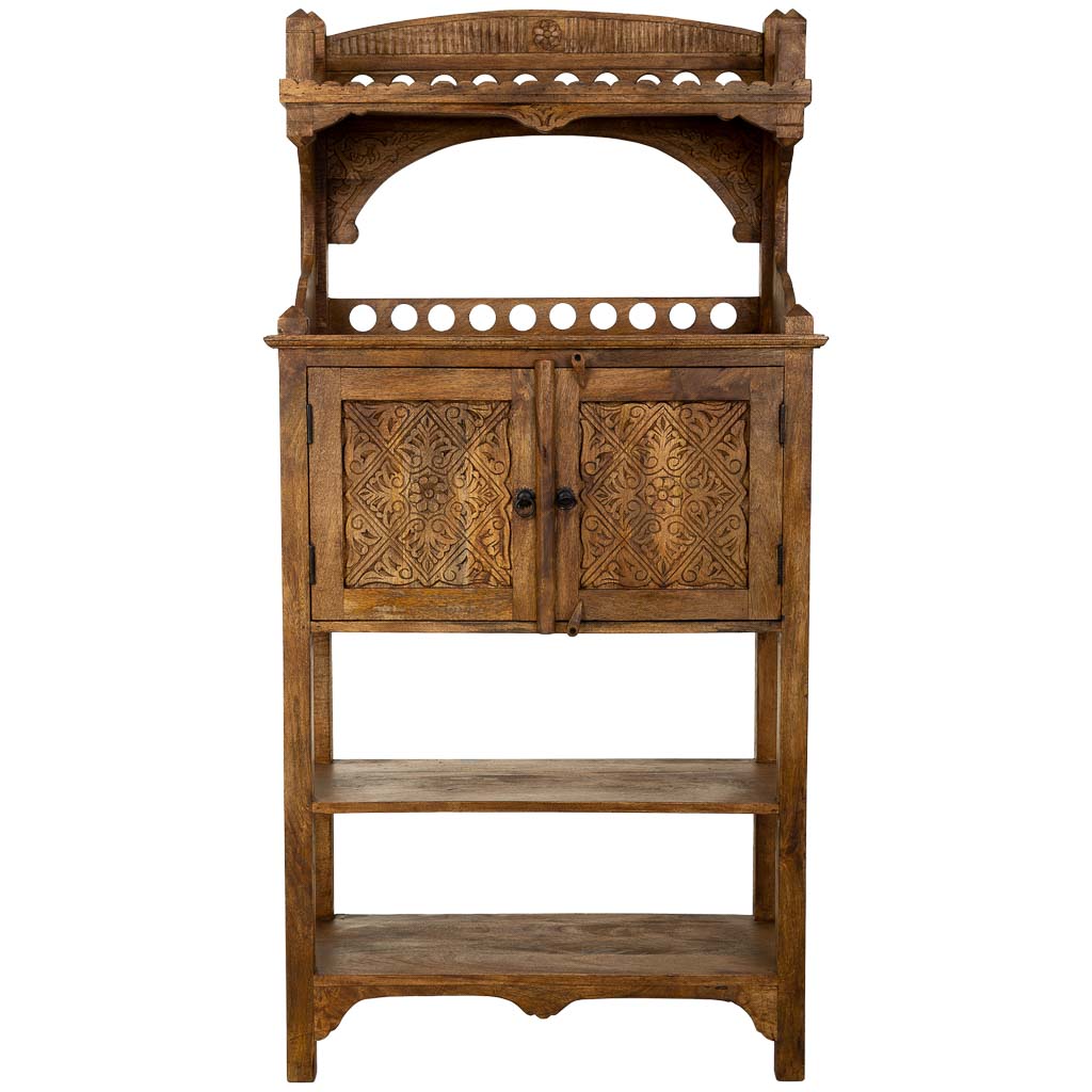 APARADOR DALIAN MARRÓN ALTO ARTESANAL image 8