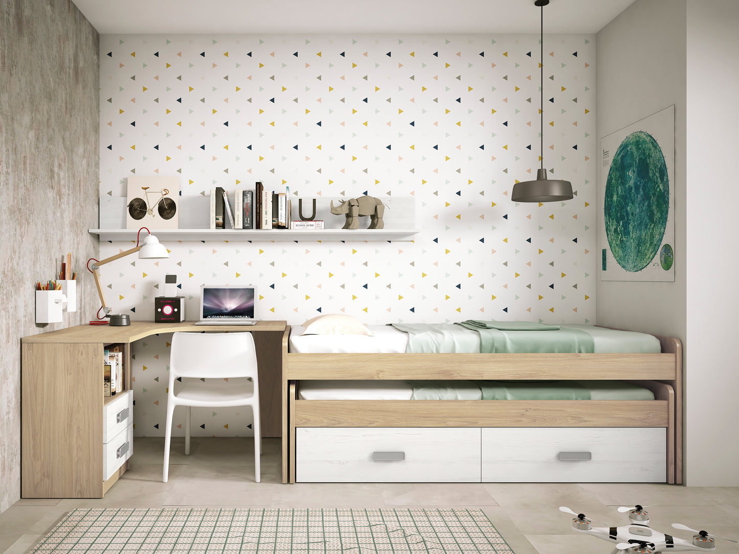 Dormitorio Juvenil Donald 11 Puccini-Andersen image 0