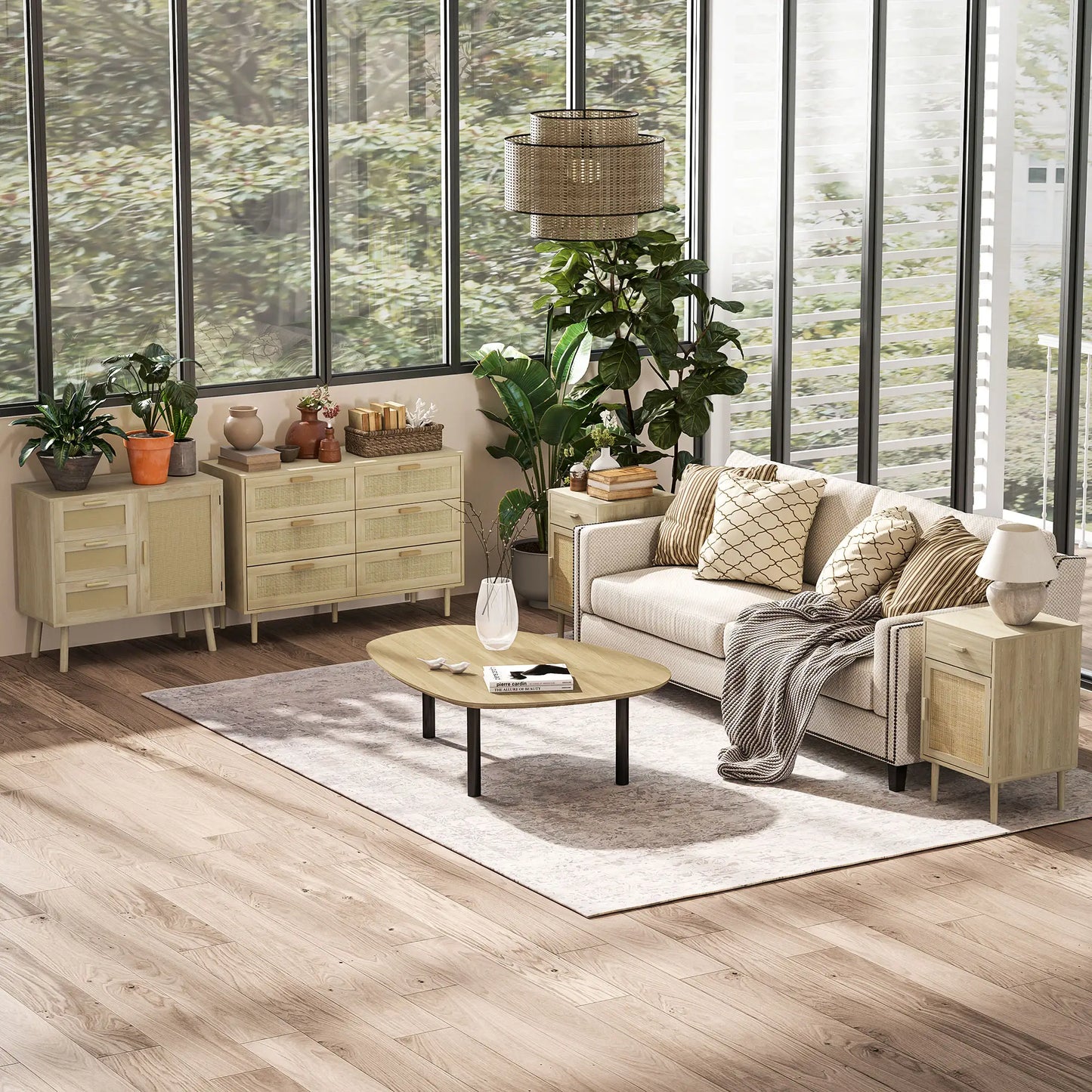 CÓMODA BOHO RATTAN SIX 110 image 7
