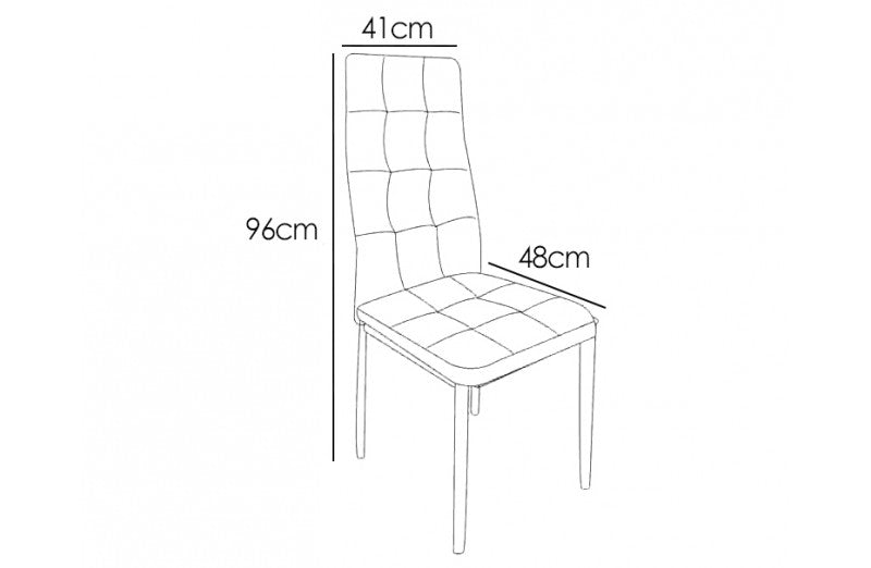 Juego de 6 sillas Zuni image 3