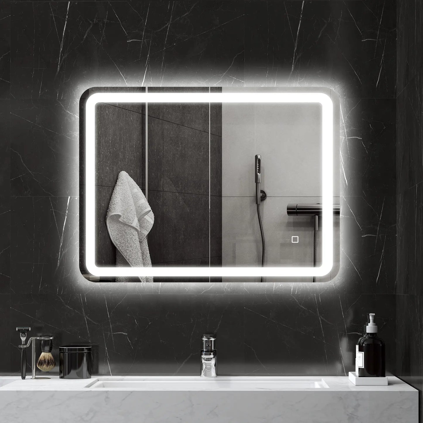 ESPEJO DE BAÑO LED LUMIRA AIR 60X80 CON ANTIVAHO Y MEMORIA image 8