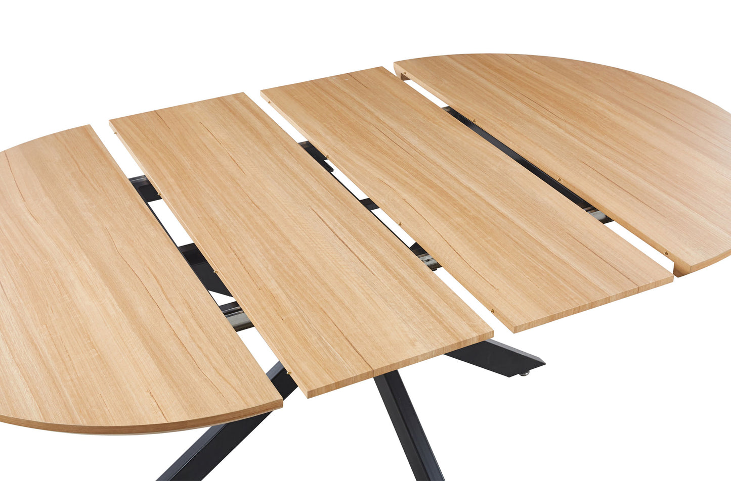 MESA DE COMEDOR REDONDA EXTENSIBLE CROSS image 6