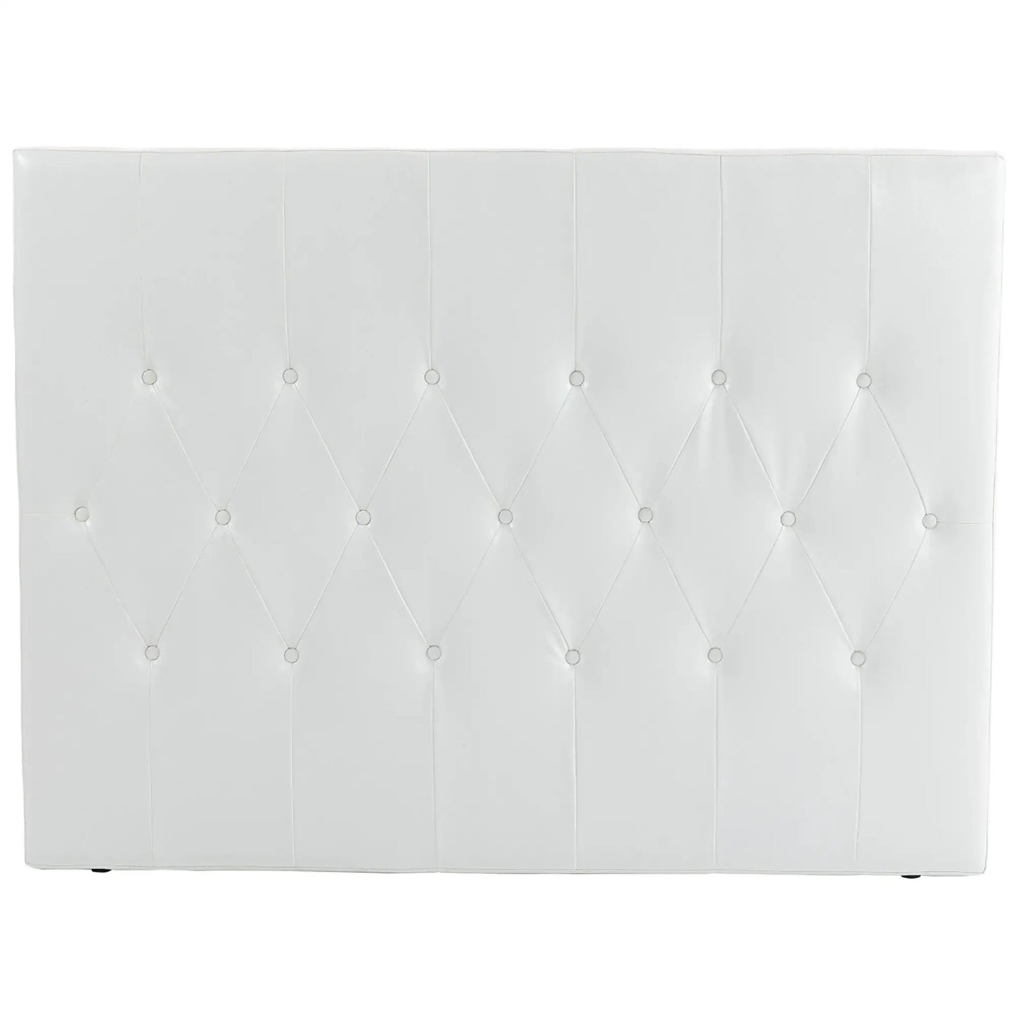 CABECERO DE CAMA BLANCO 160 CM TAPIZADO EN PU image 9