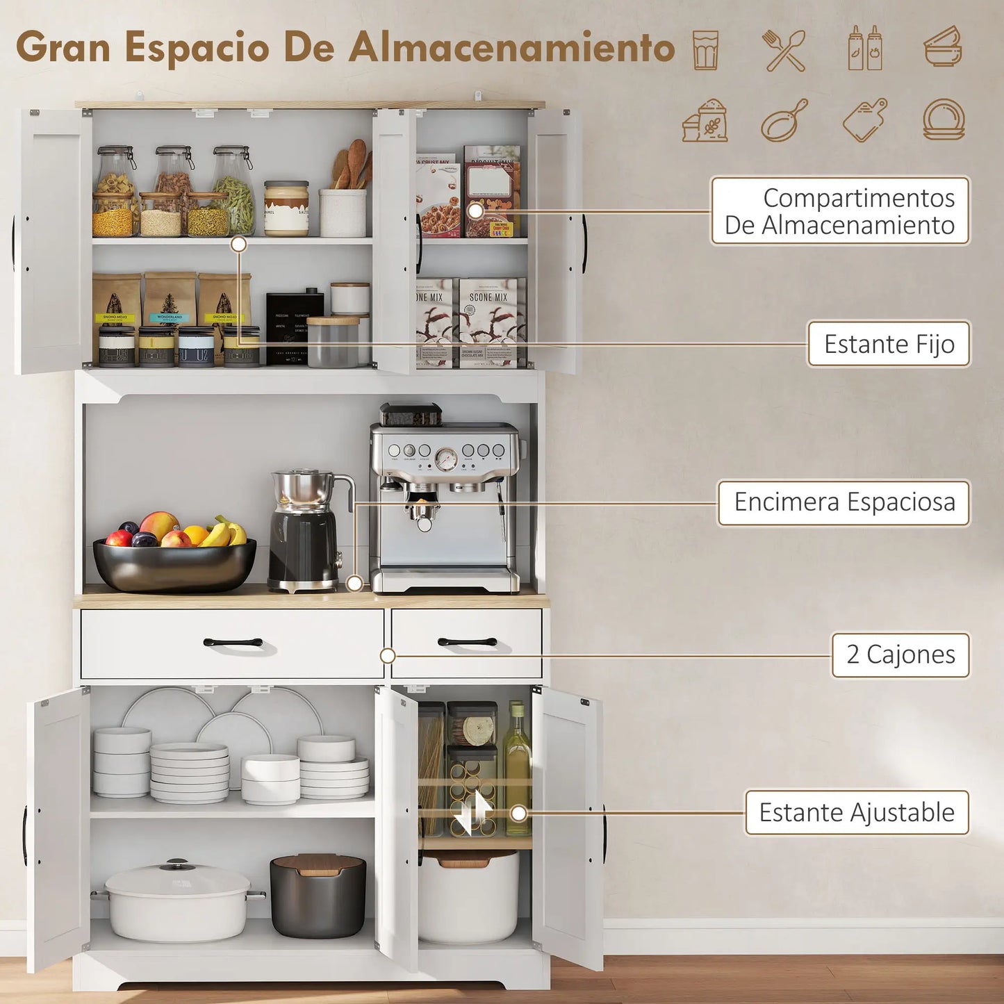 ALACENA DE COCINA MODELO BLANCORUST image 9