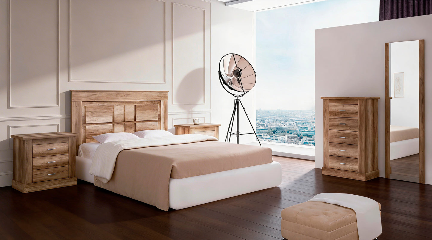 🛏️ DORMITORIO MATRIMONIO CHELLEN 01 · DISEÑO ELEGANTE Y GRAN CAPACIDAD DE ALMACENAJE