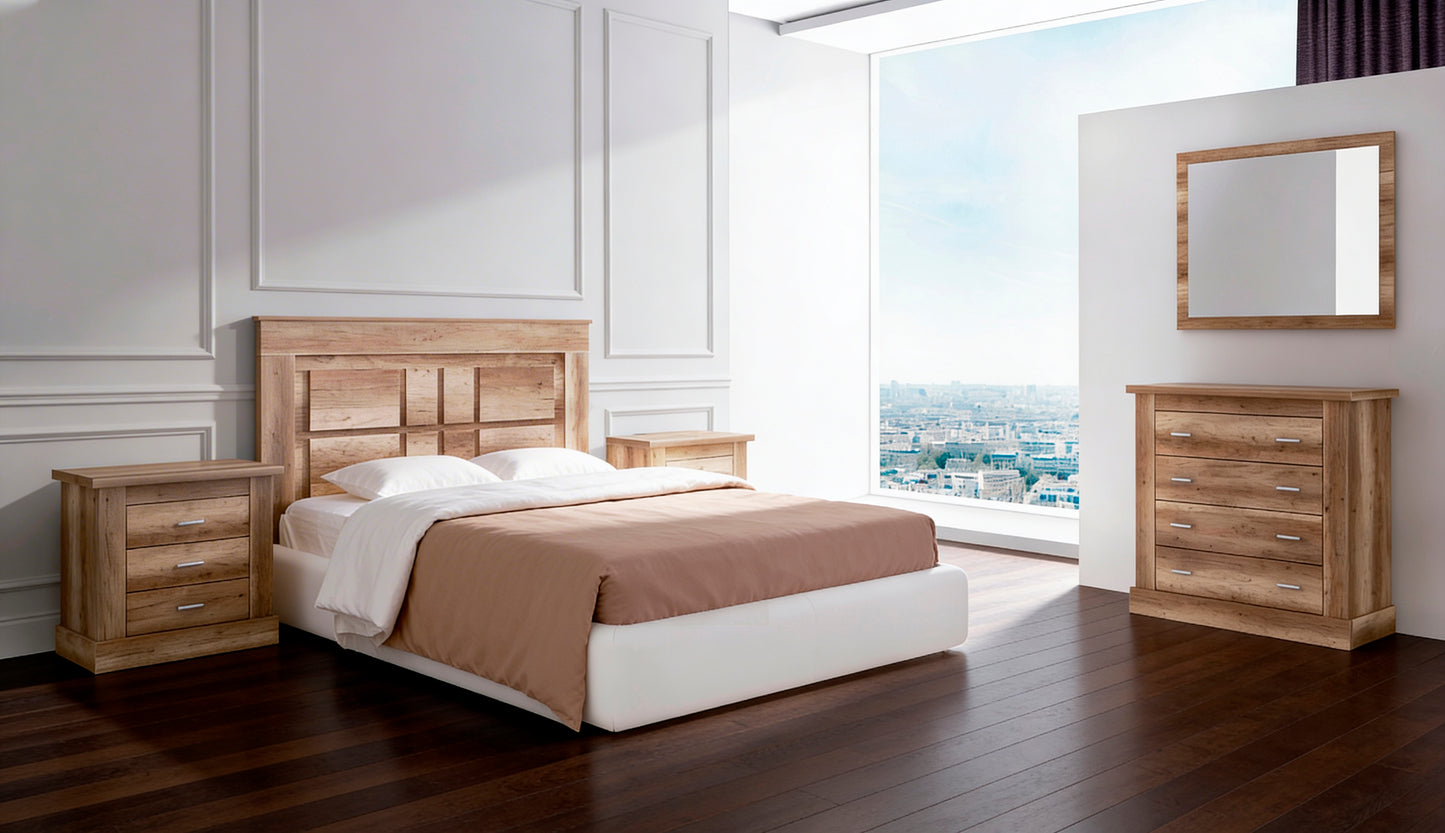 🛏️ DORMITORIO MATRIMONIO CHELLEN 02 · DISEÑO ELEGANTE Y GRAN CAPACIDAD DE ALMACENAJE