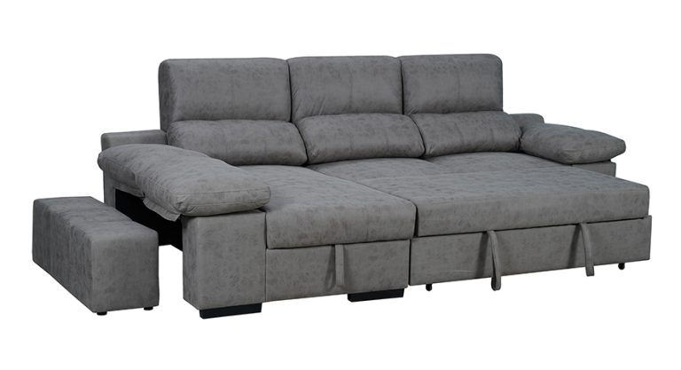 🛋️ CHAISE LONGUE CAMA “HUESCA REVERSIBLE” – ESPACIO, CONFORT Y VERSATILIDAD TOTAL