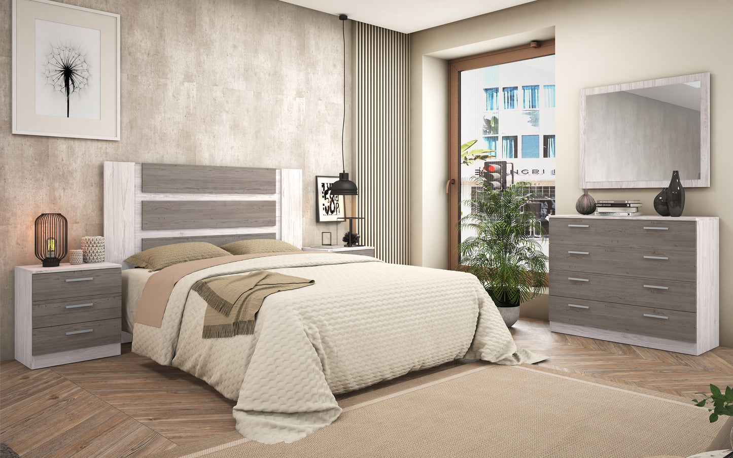 Dormitorio de Matrimonio MONIKA – Ambiente 04