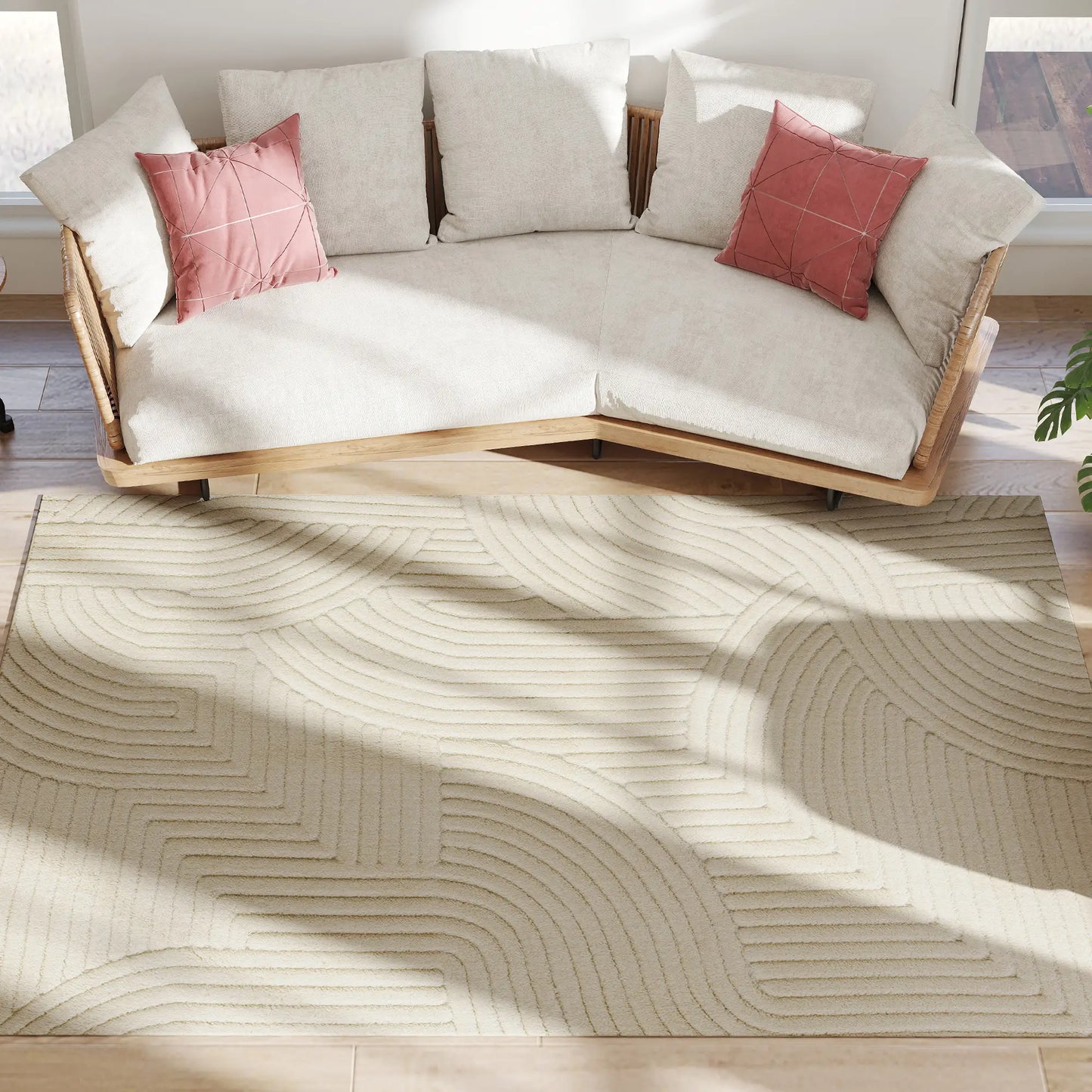 🏡 ALFOMBRA DE SALÓN 230 × 160 CM – DISEÑO MODERNO, SUAVIDAD Y CONFORT PARA TU HOGAR