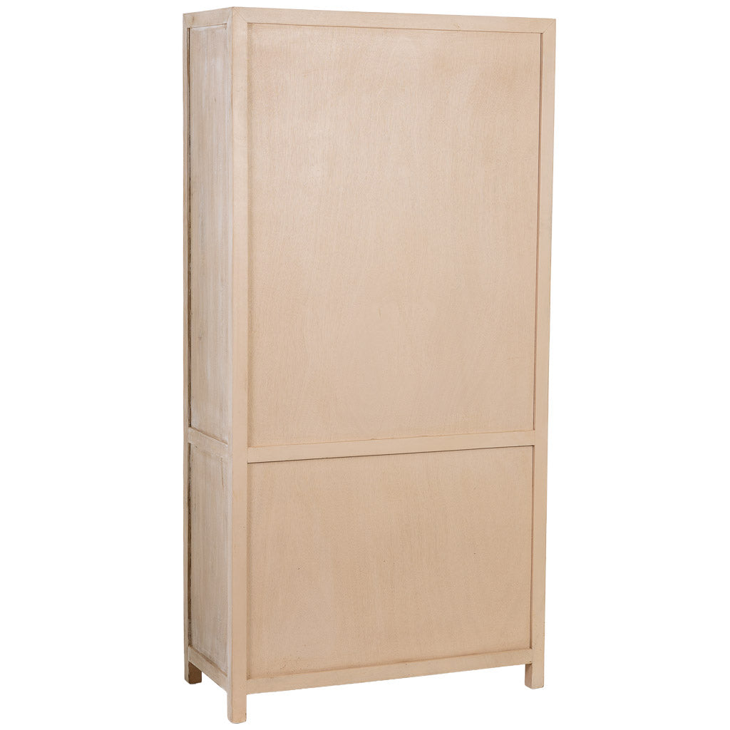 ARMARIO ALMA DE MADERA BLANCA 4 PUERTAS image 7