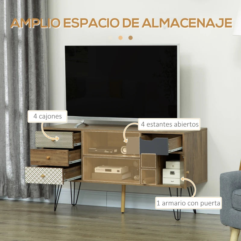 MUEBLE TV BOHO-CHIC CON PATAS METÁLICAS image 9