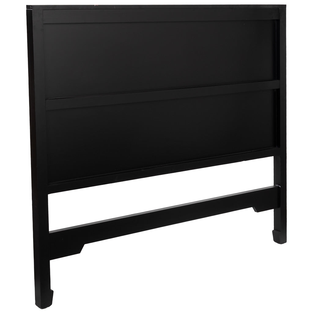 CABECERO DE CAMA ALIKA DE MADERA CON REJILLA NEGRO image 7