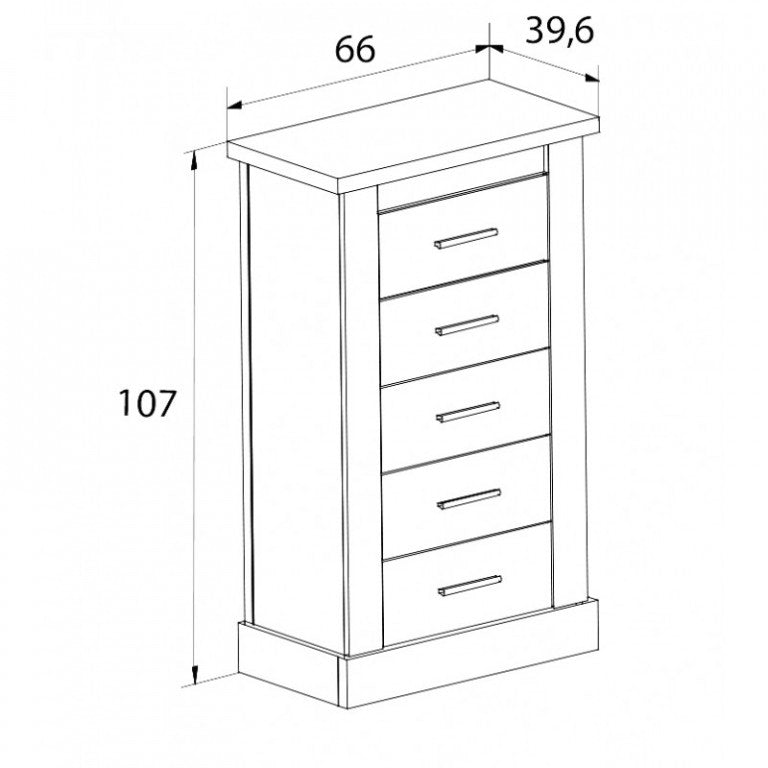 Dormitorio CHELLEN 01 en color cañón image 4