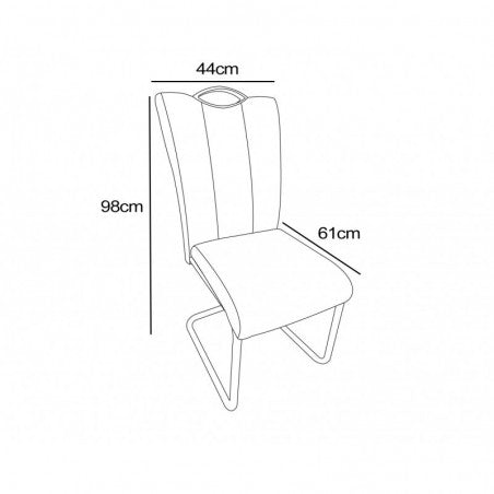 Silla mod Austria . Pack de 4. image 3