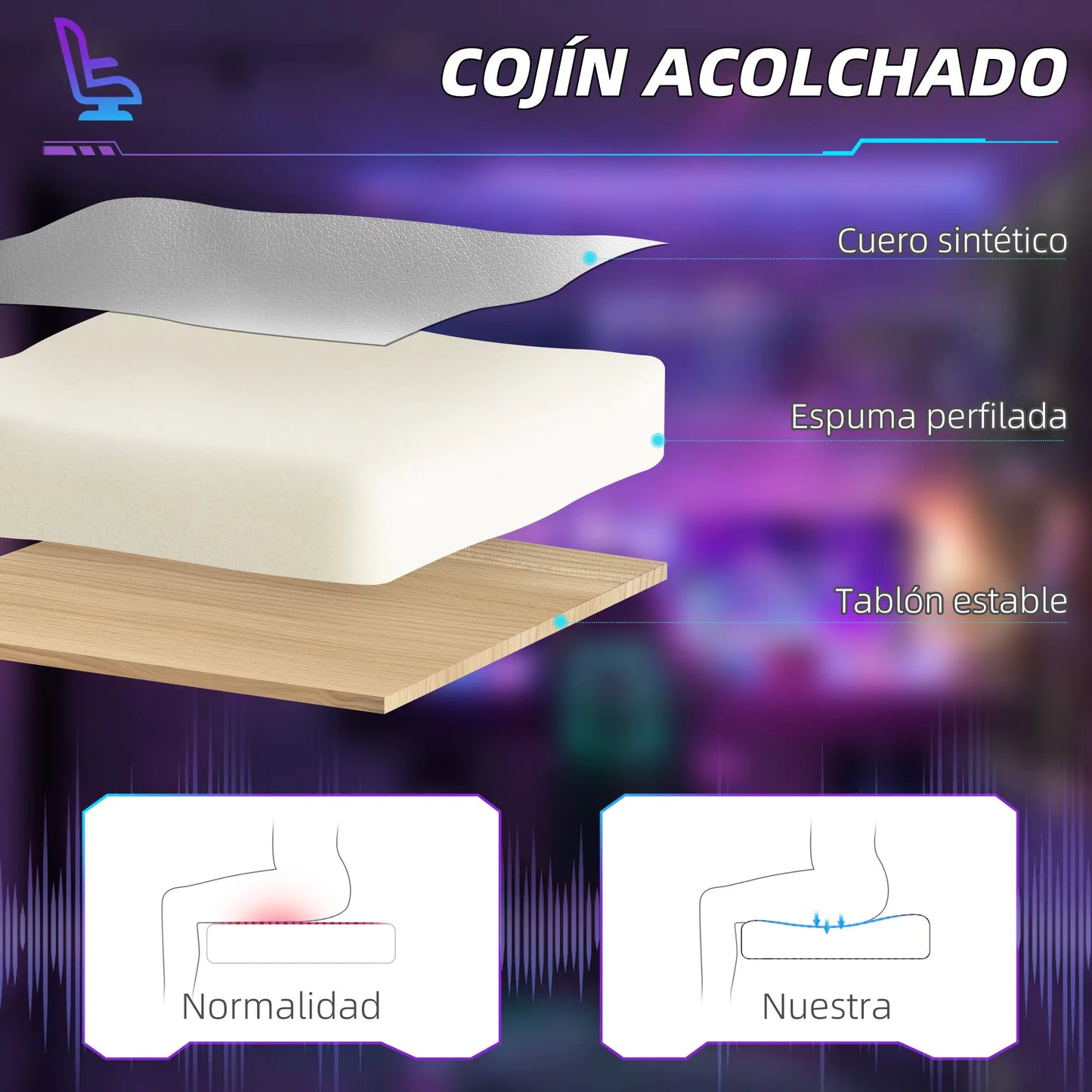 SILLA GAMING MODELO SKYFLEX ELITE image 9