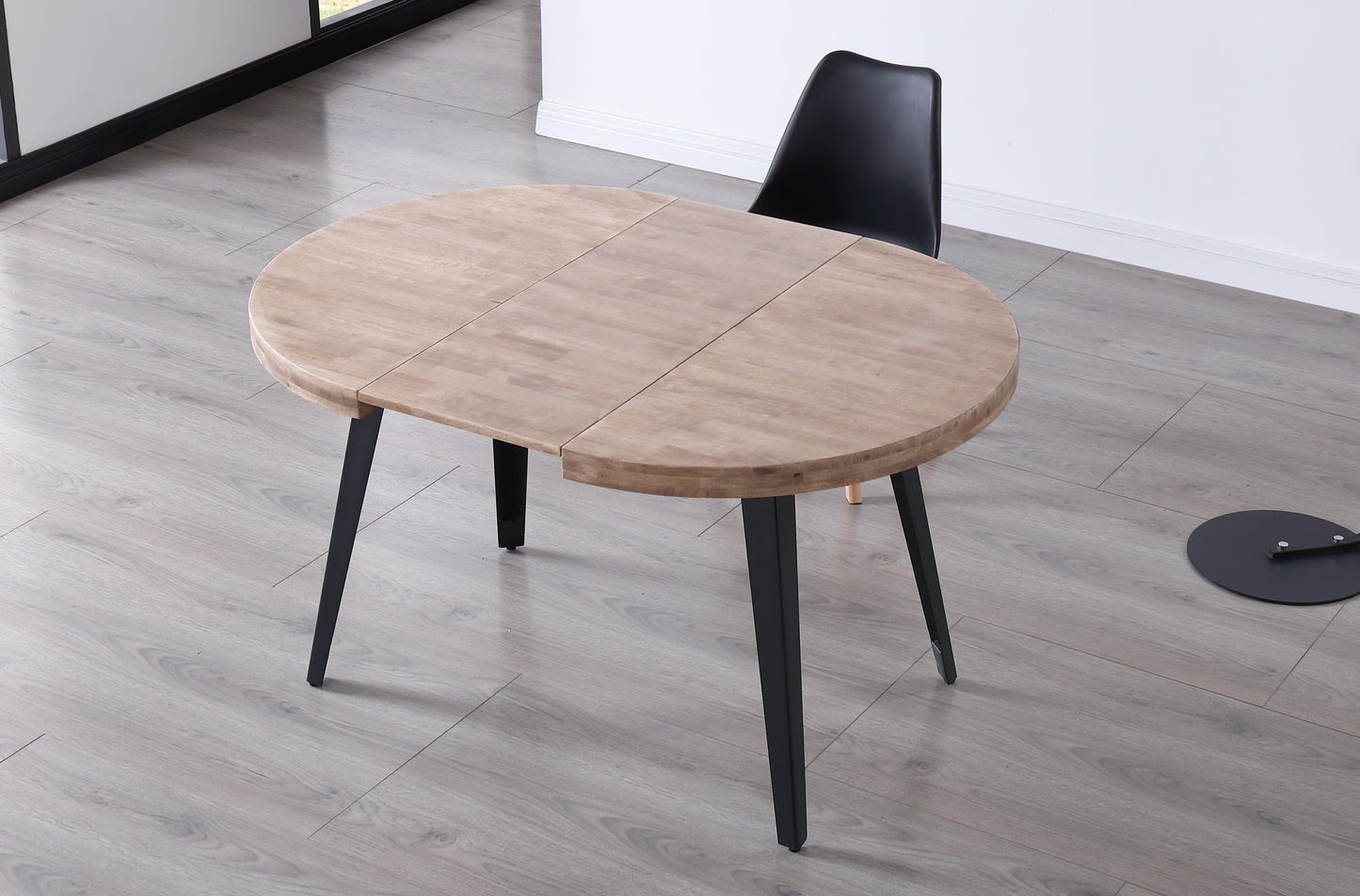 MESA DE COMEDOR REDONDA EXTENSIBLE BERG 54MM image 13