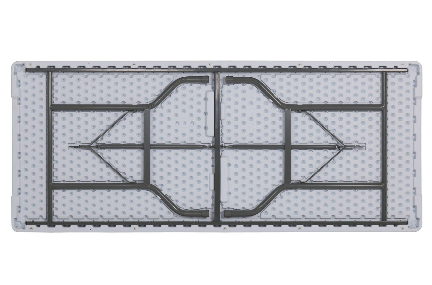 MESA PLEGABLE DE EVENTOS 183 x 70 CM BLANCO. image 3