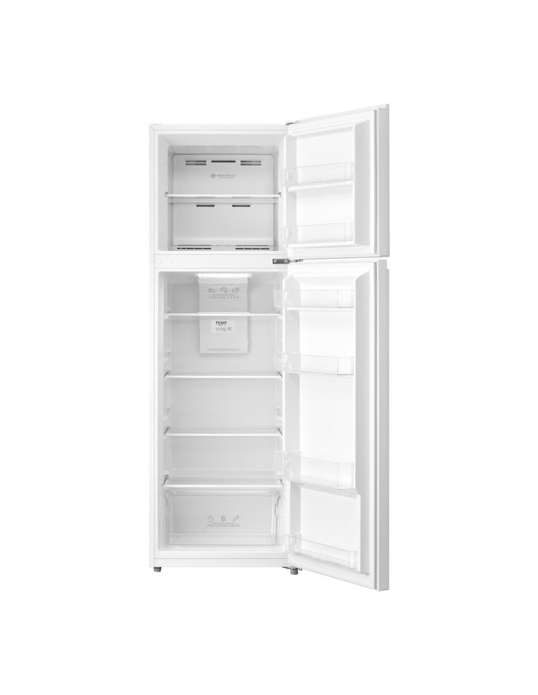 ❄️ Frigorífico Dos Puertas Johnson JRD1655ENW 166 cm Blanco – 266L No Frost