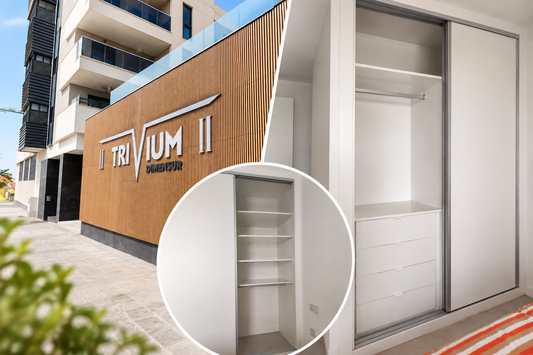 👔 Interior de armario a medida en el Edificio Trivium II – Almería