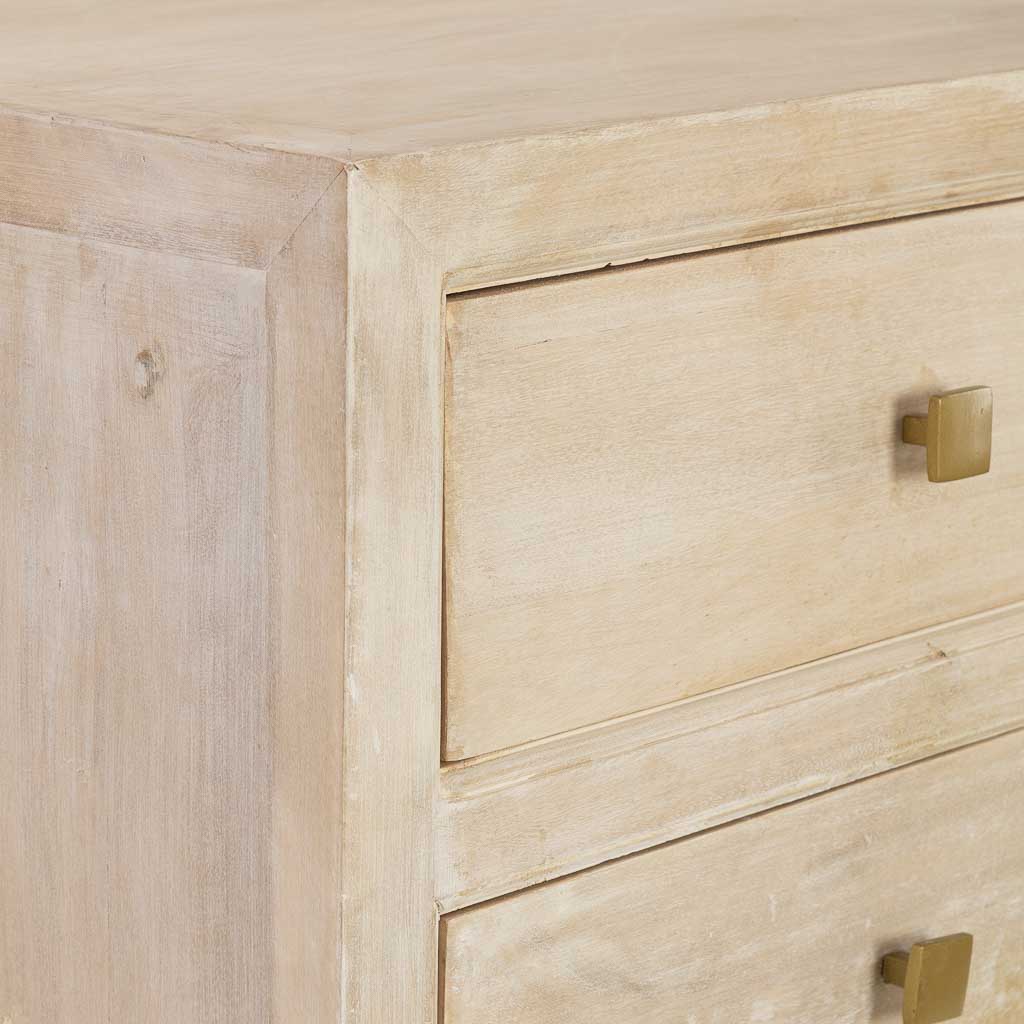 SINFONIER ALMA DE MADERA BLANCO 5 CAJONES image 3