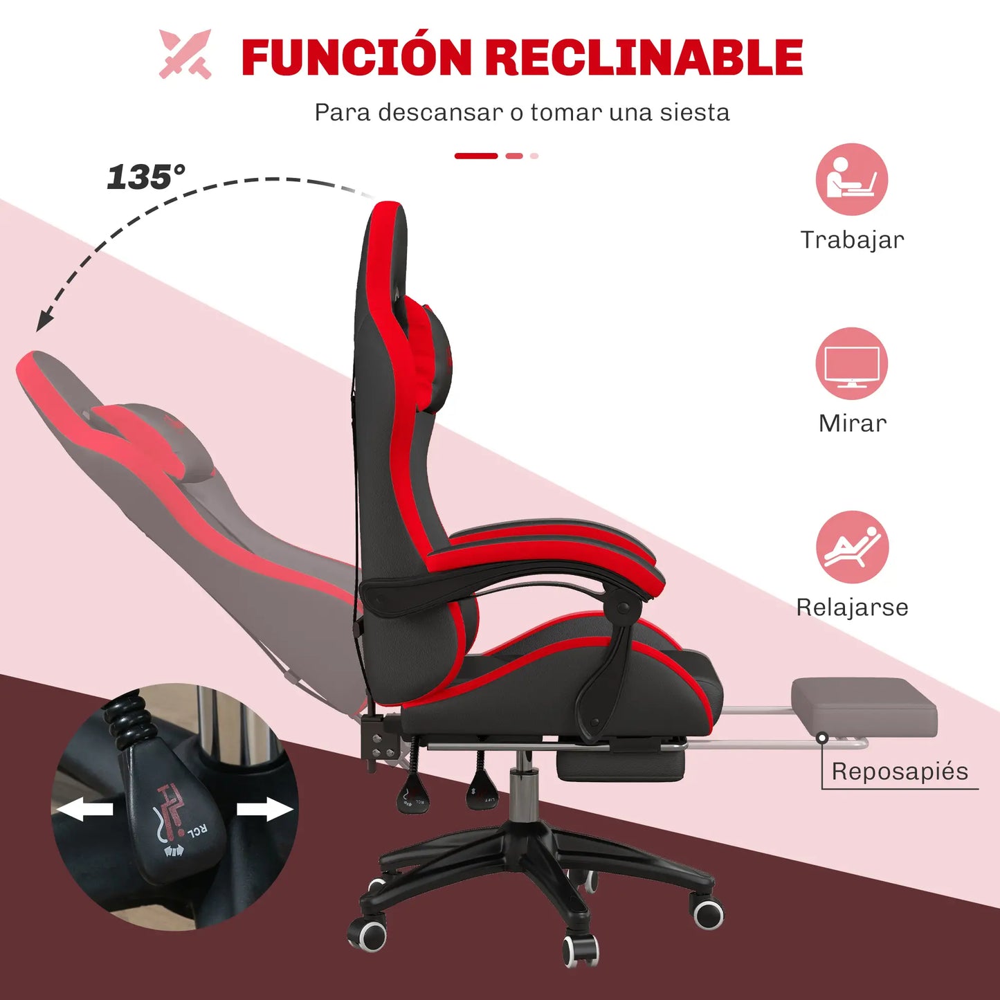 SILLA GAMING MODELO NIGHTRACE PRO image 1