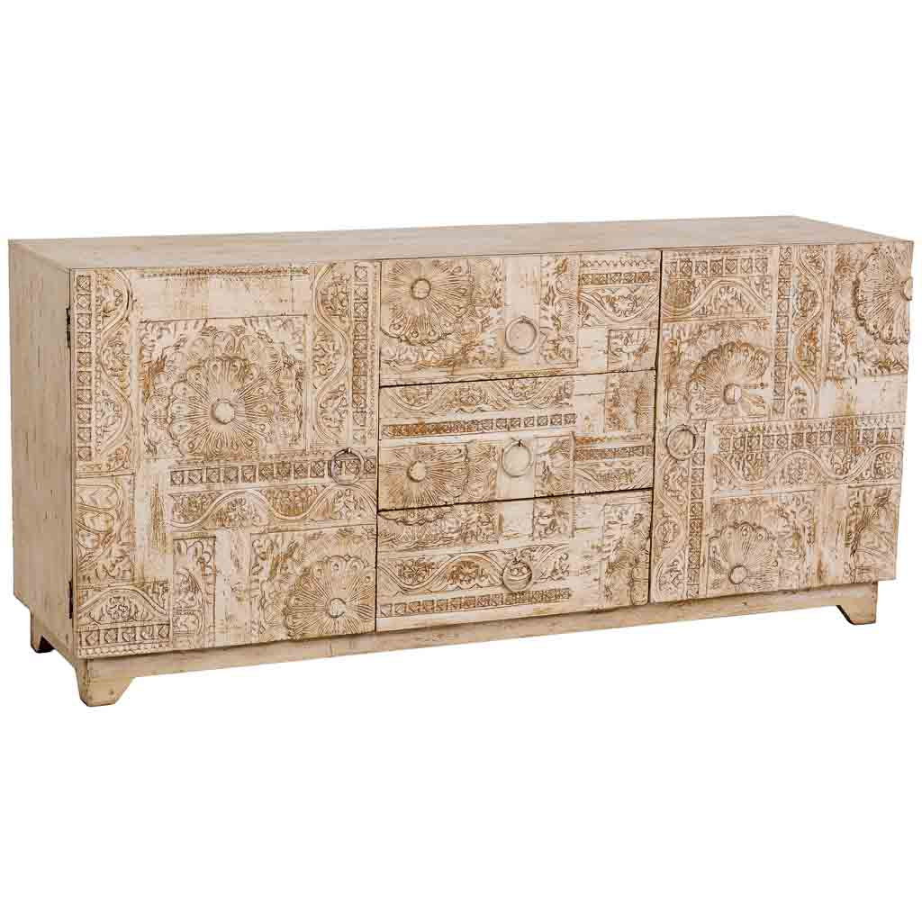 APARADOR DALIAN WHITE CLASSIC ARTESANAL image 0