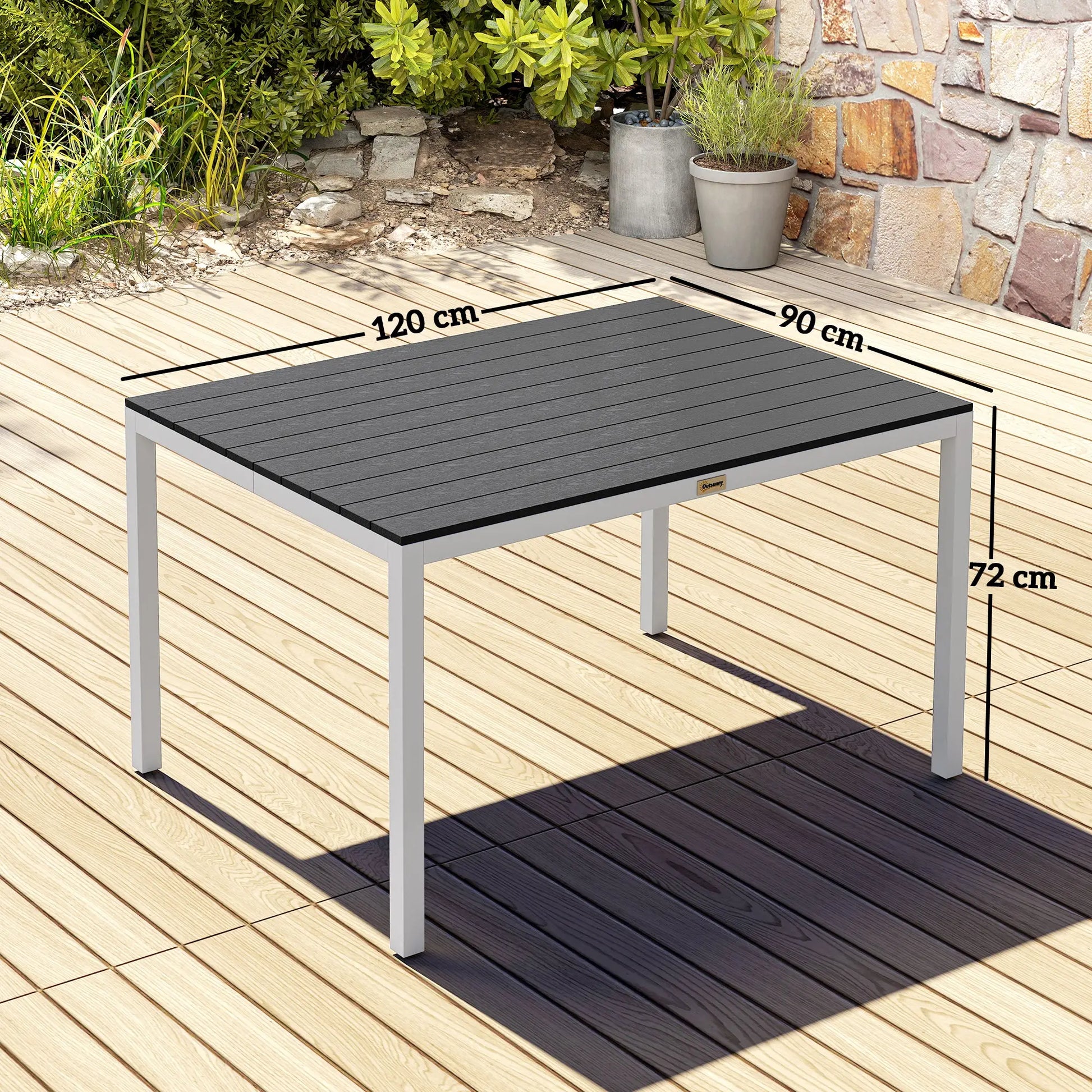 MESA DE COMEDOR DE JARDÍN EXTERIOR BLACKWOOD PRO · 4–6 PERSONAS image 1
