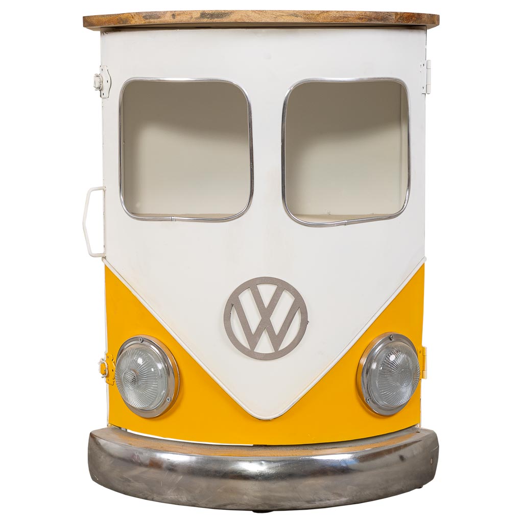 RECIBIDOR FURGONETA ARTESANAL AMARILLO image 2