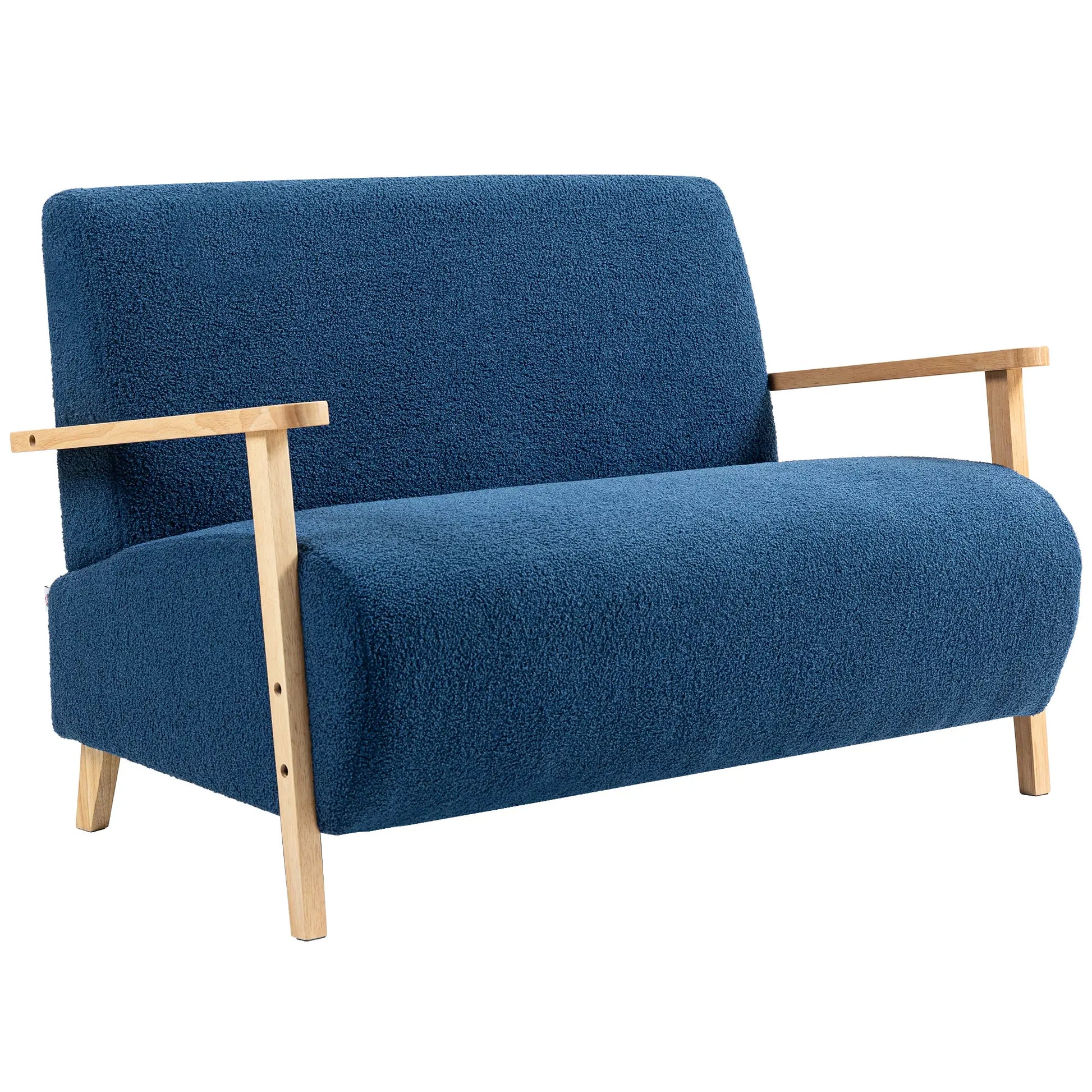 SOFÁ 2 PLAZAS MODELO NORDIC COZY BORREGUITO 118 CM image 0