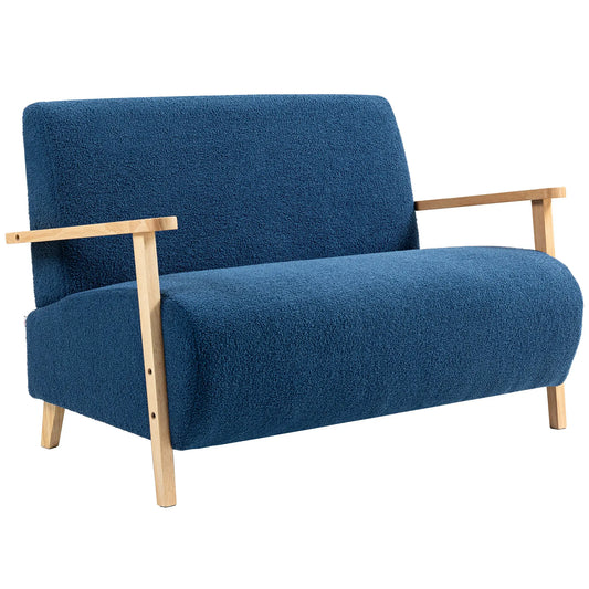 SOFÁ 2 PLAZAS MODELO NORDIC COZY BORREGUITO 118 CM image 0