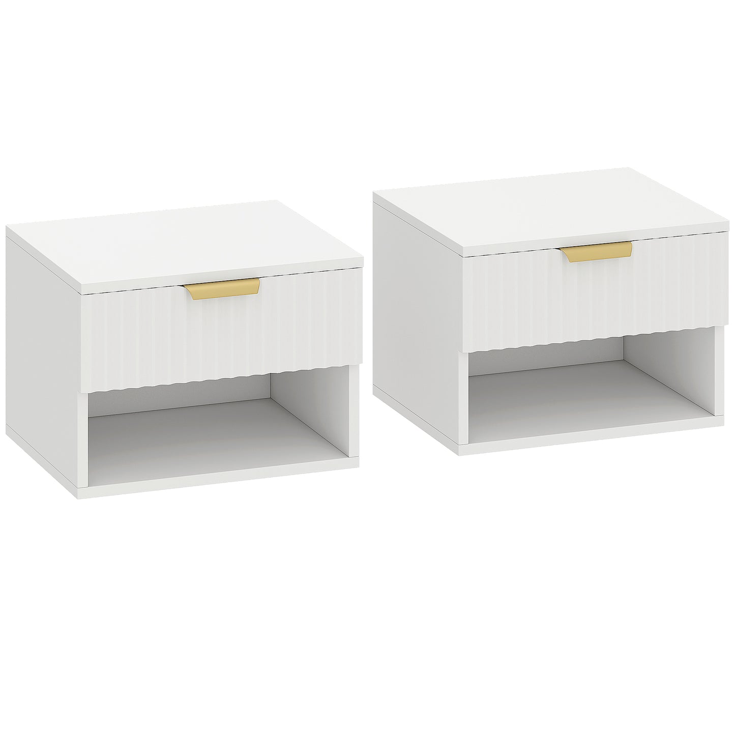 JUEGO DE MESITAS FLOAT LINE WHITE image 1