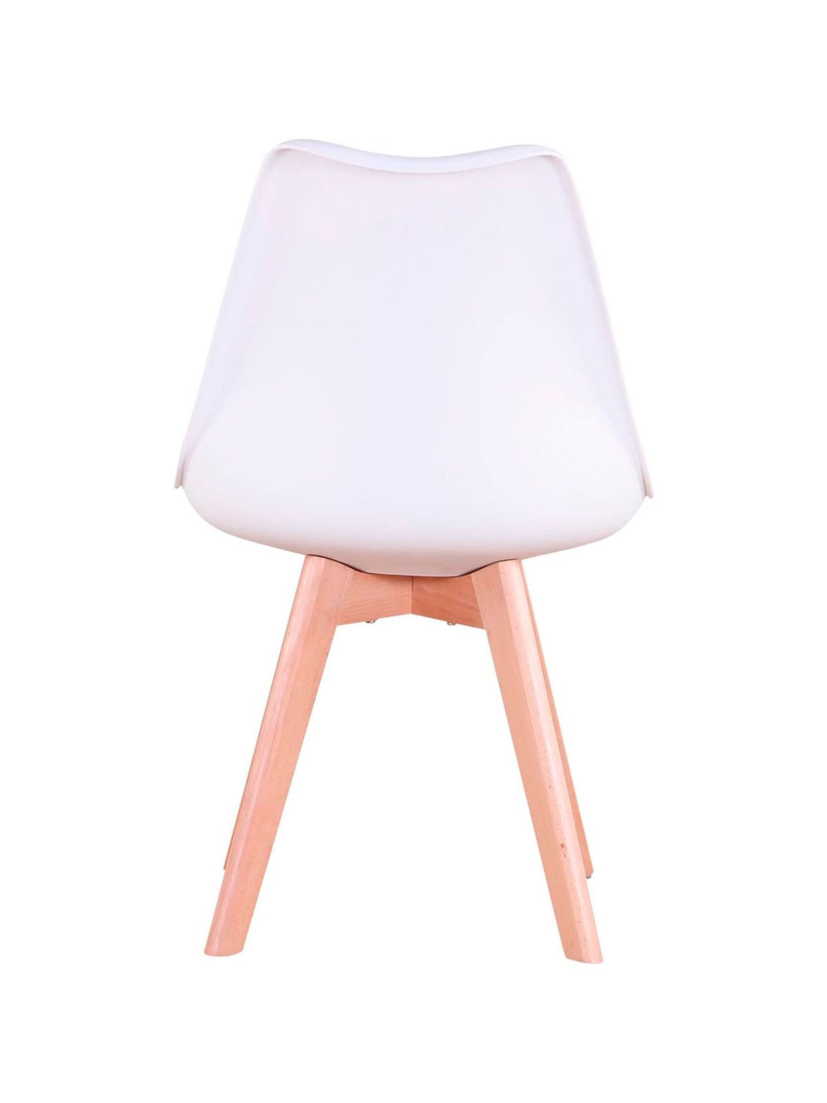 Silla Fina estilo nórdico patas de madera image 2