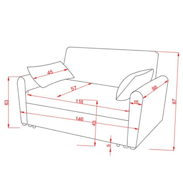 SOFÁ CAMA CIRO image 8