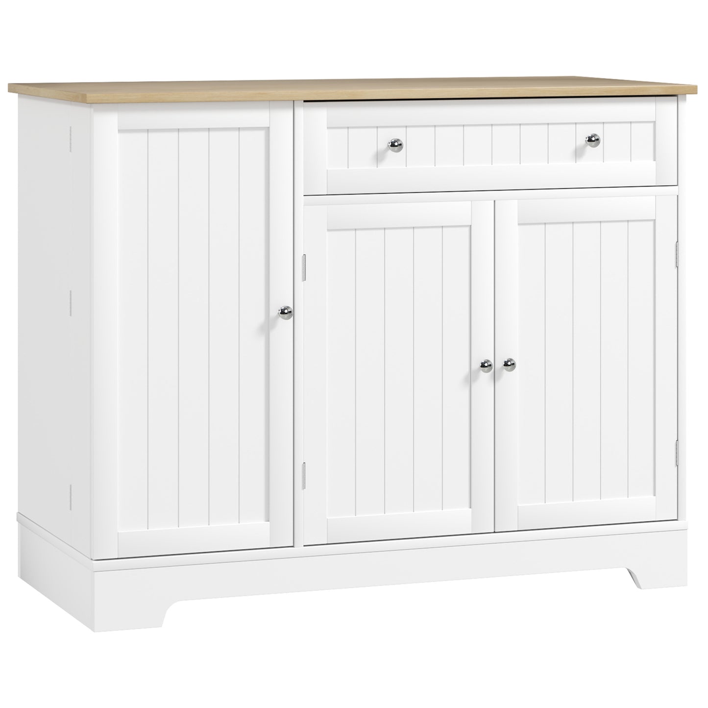 APARADOR DE COCINA BLANCO Y ROBLE 105 CM – MODELO SIERRA image 7