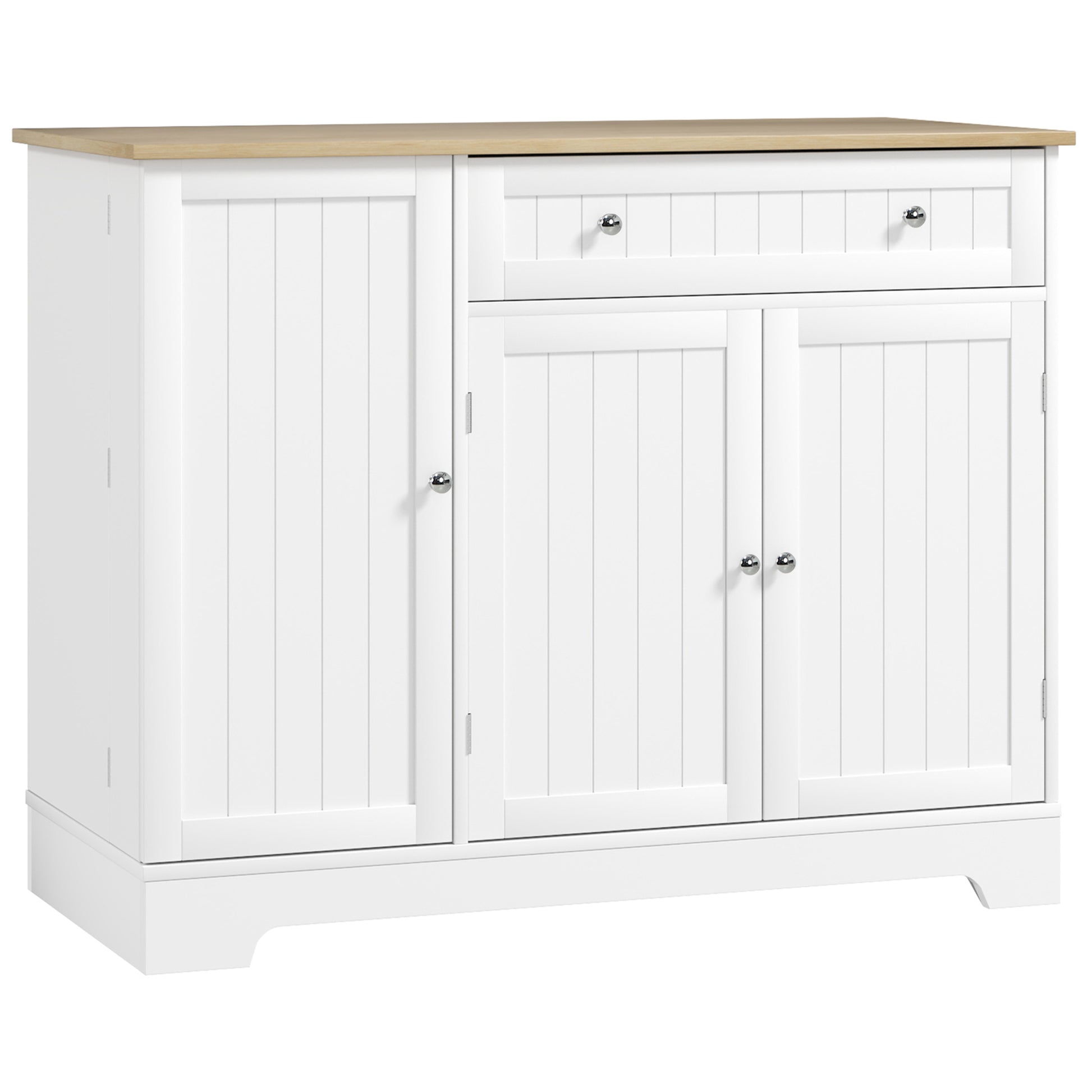 APARADOR DE COCINA BLANCO Y ROBLE 105 CM – MODELO SIERRA image 7