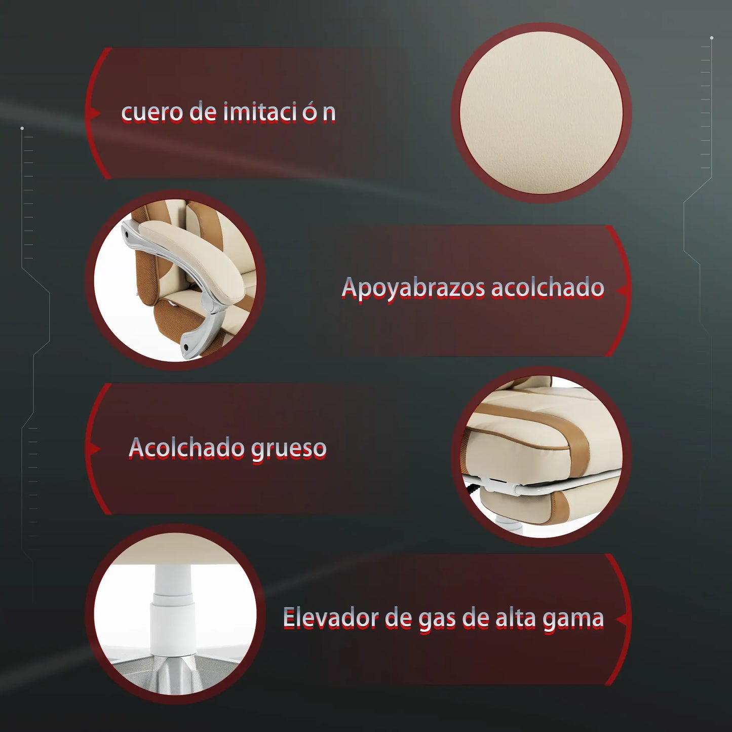 SILLA GAMING MODELO CREMA RELAX PRO image 8