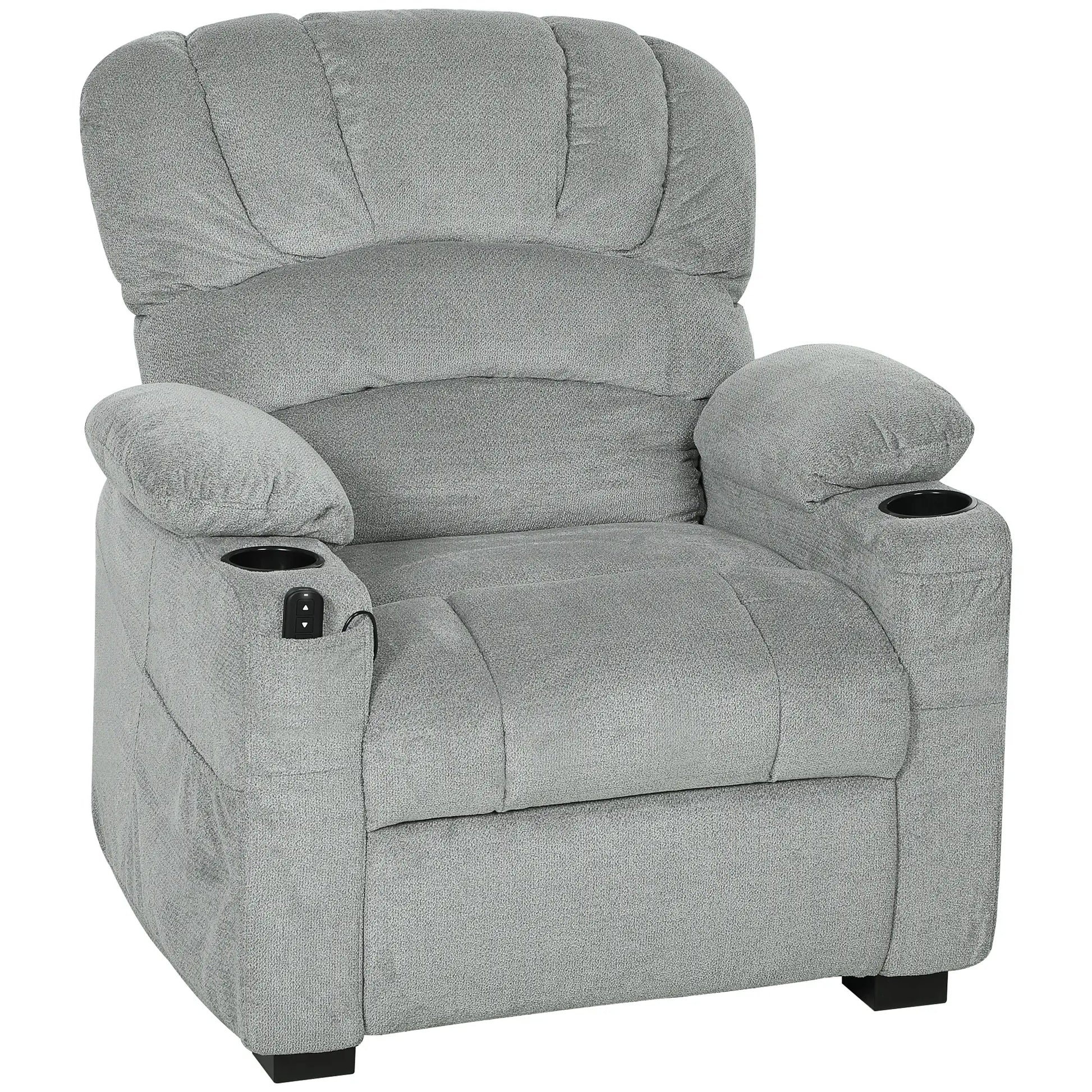 SILLÓN RELAX RECLINABLE ELÉCTRICO LUMERA CONFORT · MOTOR SILENCIOSO ·USB image 3