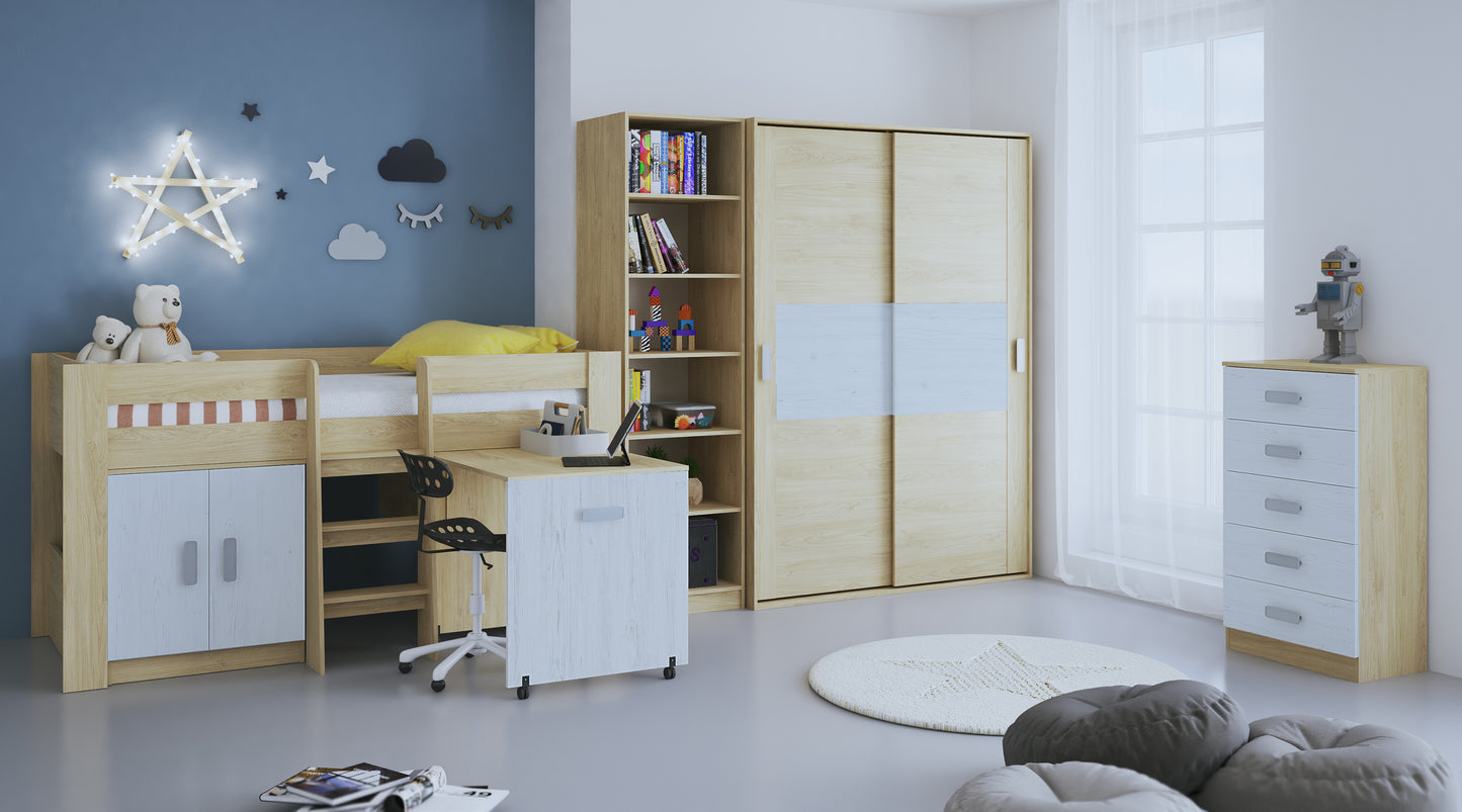 Dormitorio juvenil Donald 22 en color Puccini-Andersen. image 0