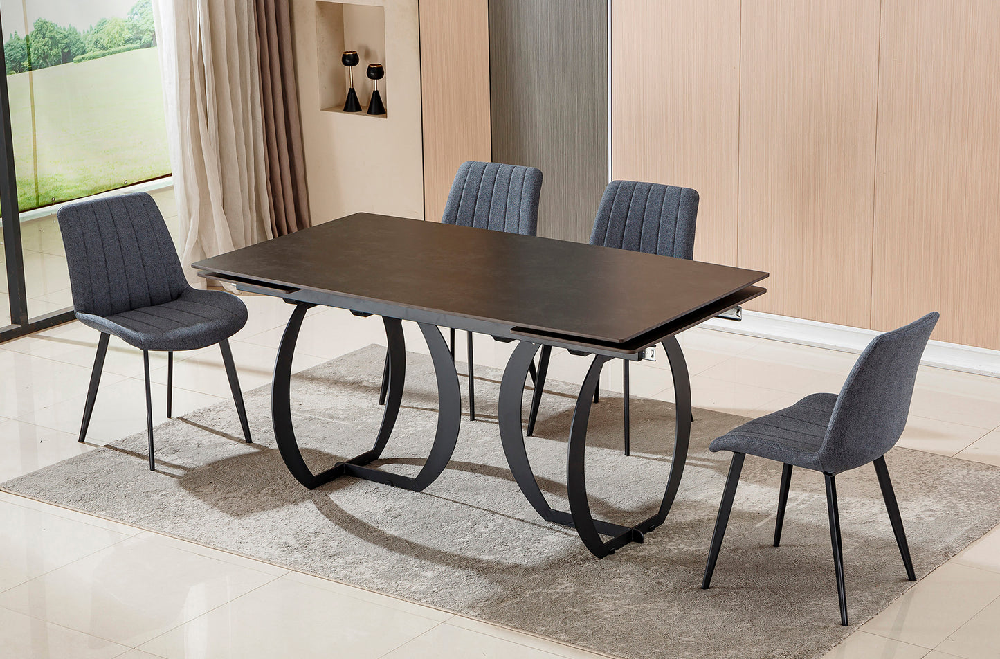 MESA COMEDOR EXTENSIBLE 160 - 240 CM VENEZIA image 0
