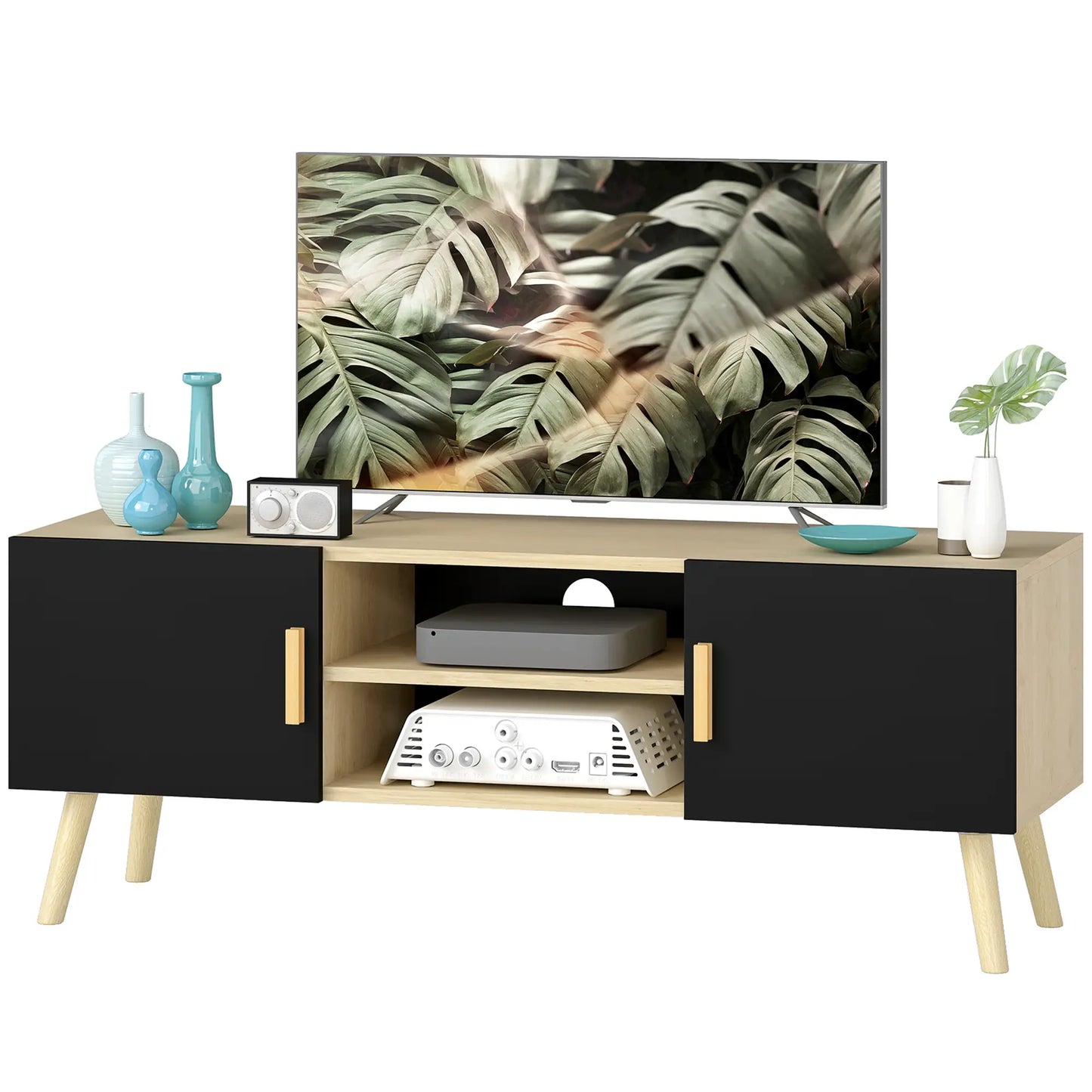 MUEBLE TV ROBLE & NEGRO 110 CM image 6