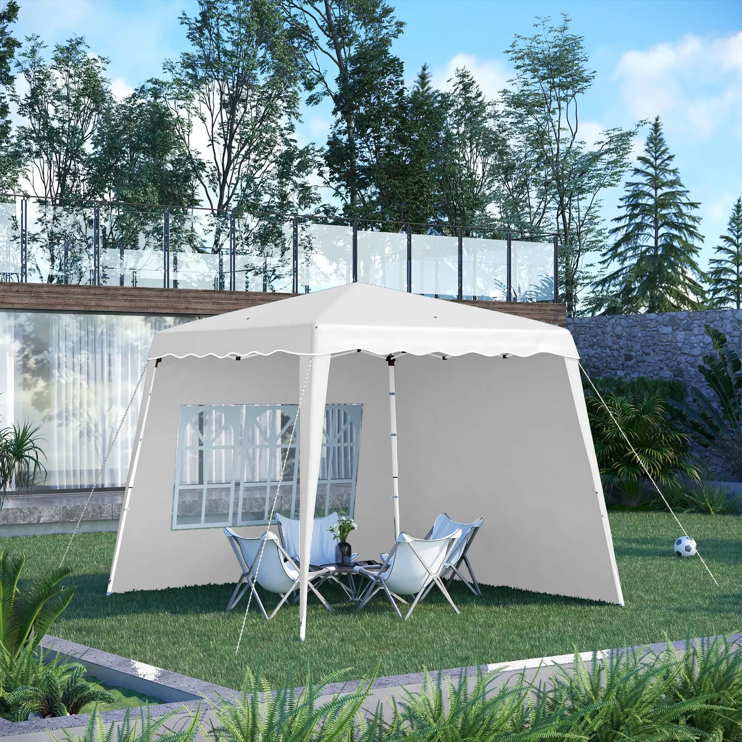 CARPA PLEGABLE NIVERA SUN 3X3 CON 2 PAREDES LATERALES image 6