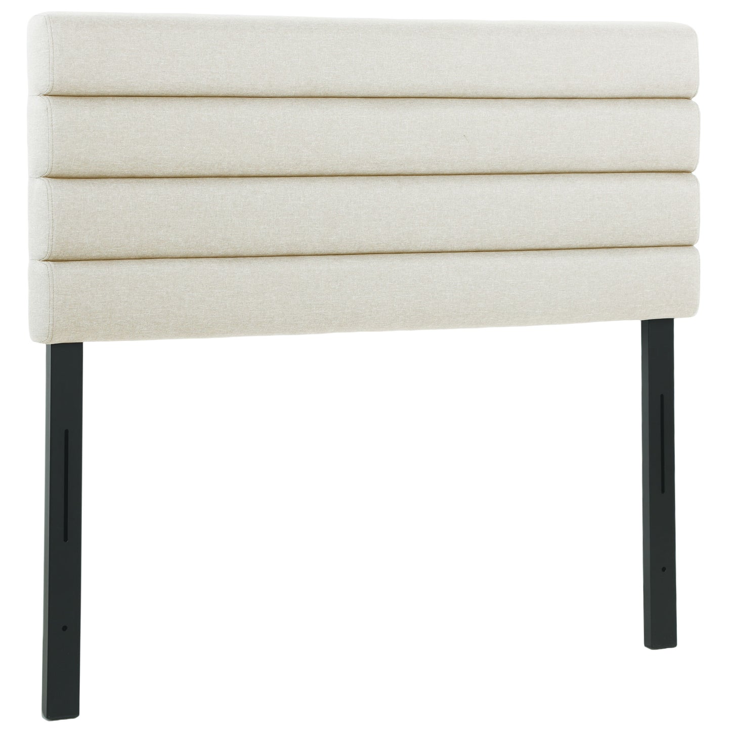 CABECERO DE CAMA LINO BEIGE AJUSTABLE 140 CM image 1