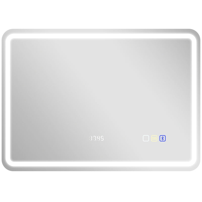 ESPEJO DE BAÑO LED AURIX SOUND 70X50 CON BLUETOOTH, RELOJ Y ANTIVAHO image 8