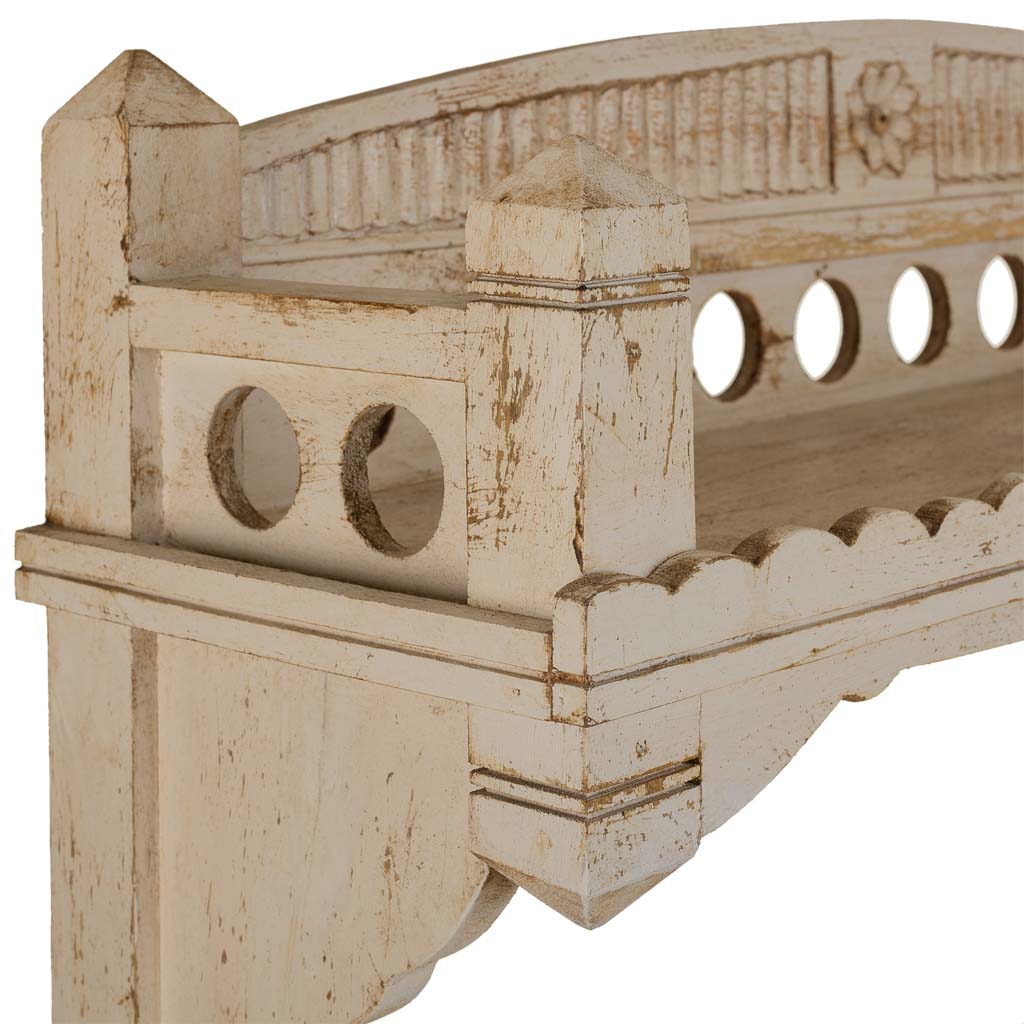 APARADOR DALIAN WHITE ARTESANAL ALTO image 8