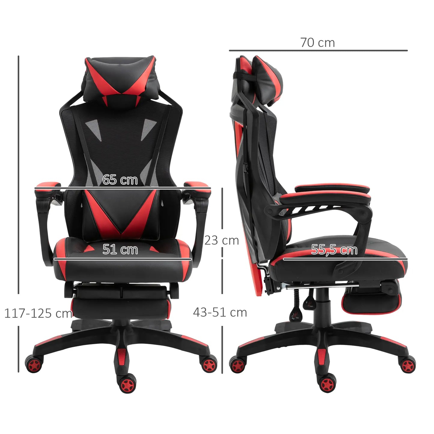 SILLA GAMING MODELO REDSTORM MAX image 6