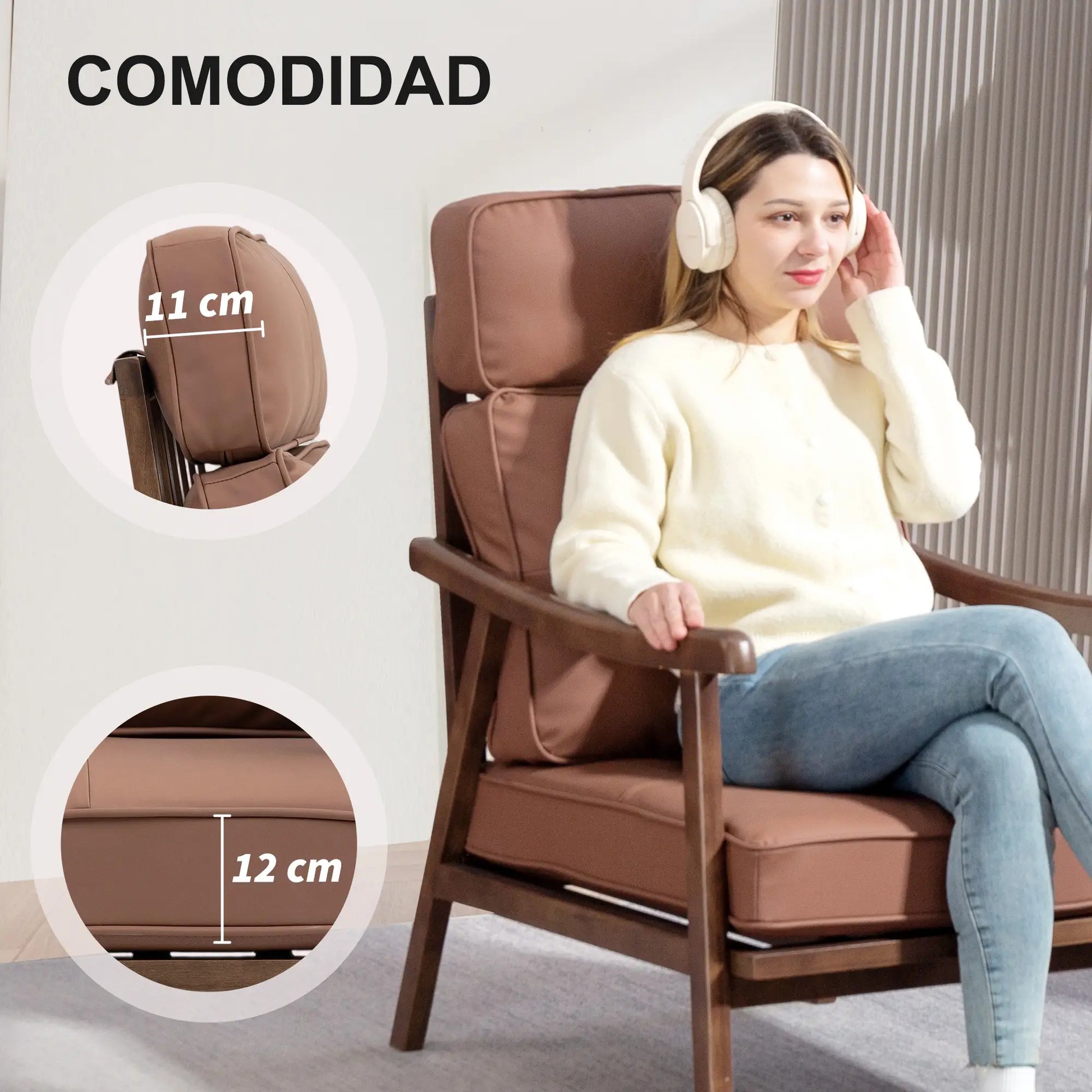 SILLÓN MODELO NOGAL CLASSIC image 8