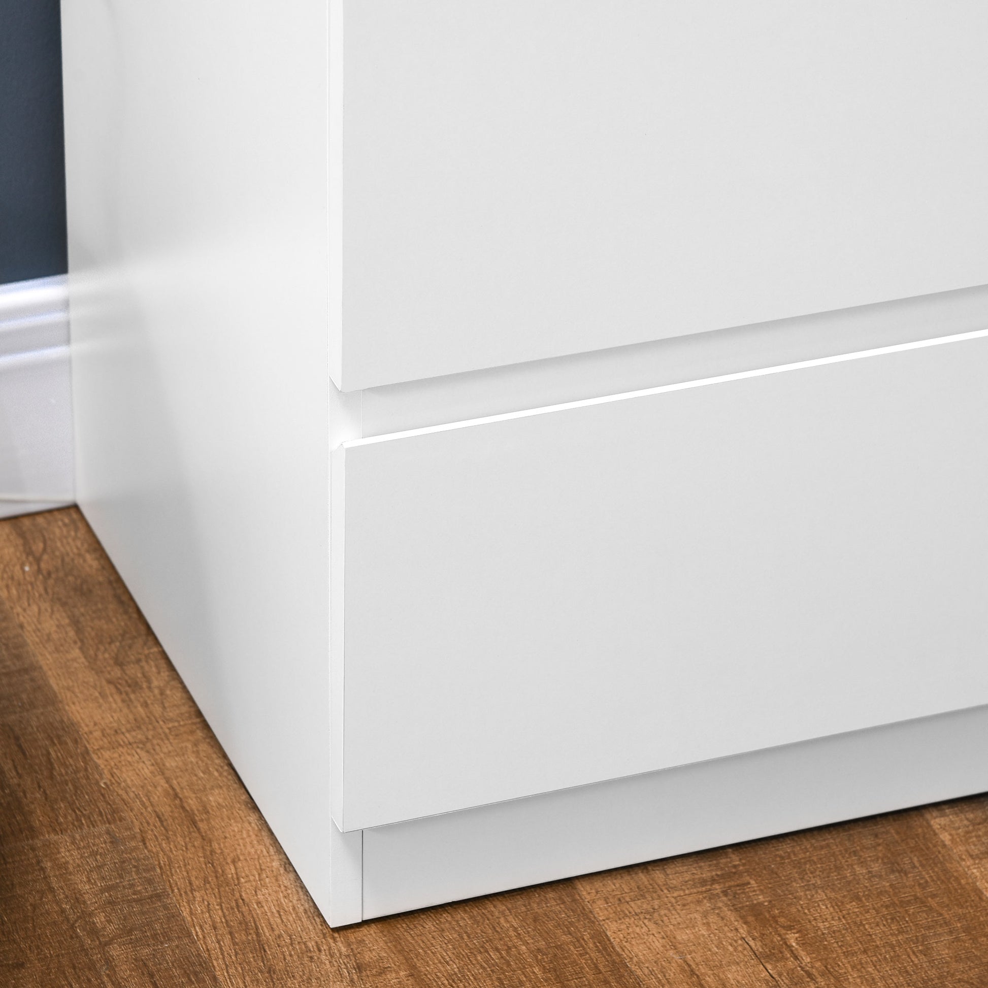 CÓMODA MODERN WHITE LINE 6 CAJONES image 9