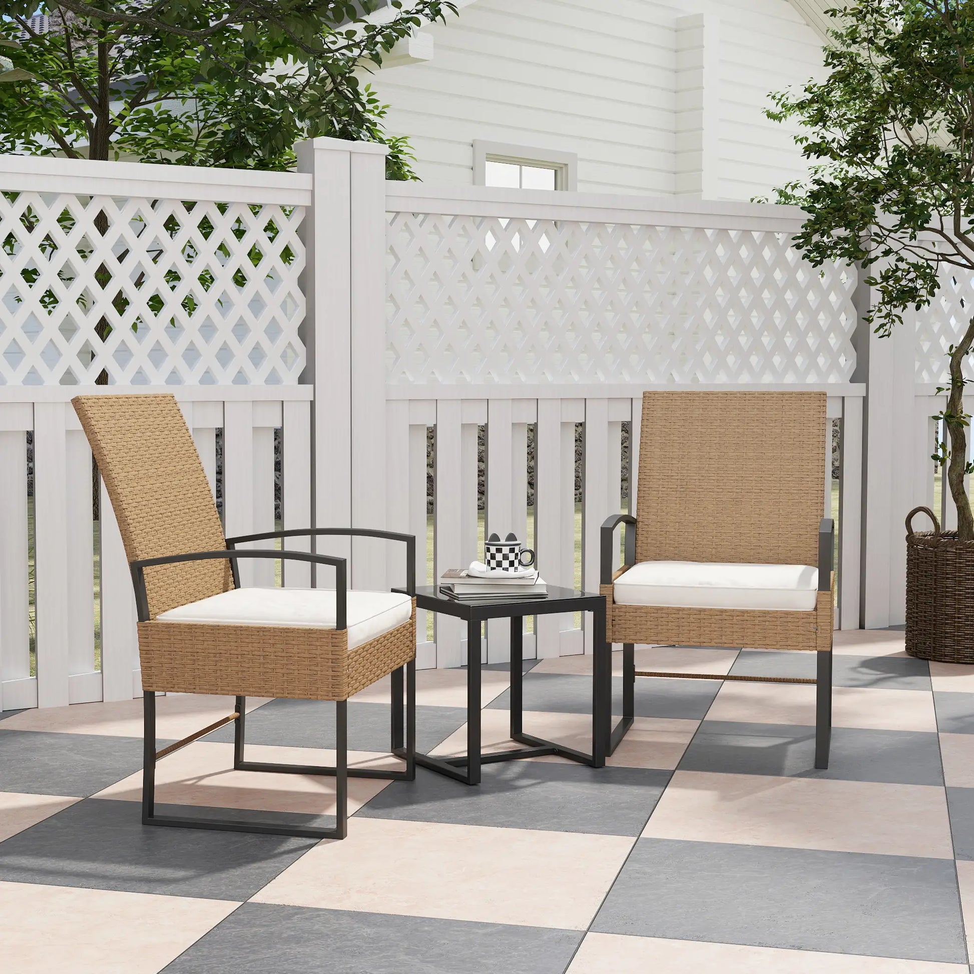 CONJUNTO DE JARDÍN DE RATÁN RELAX GARDEN COMFORT 3 image 0