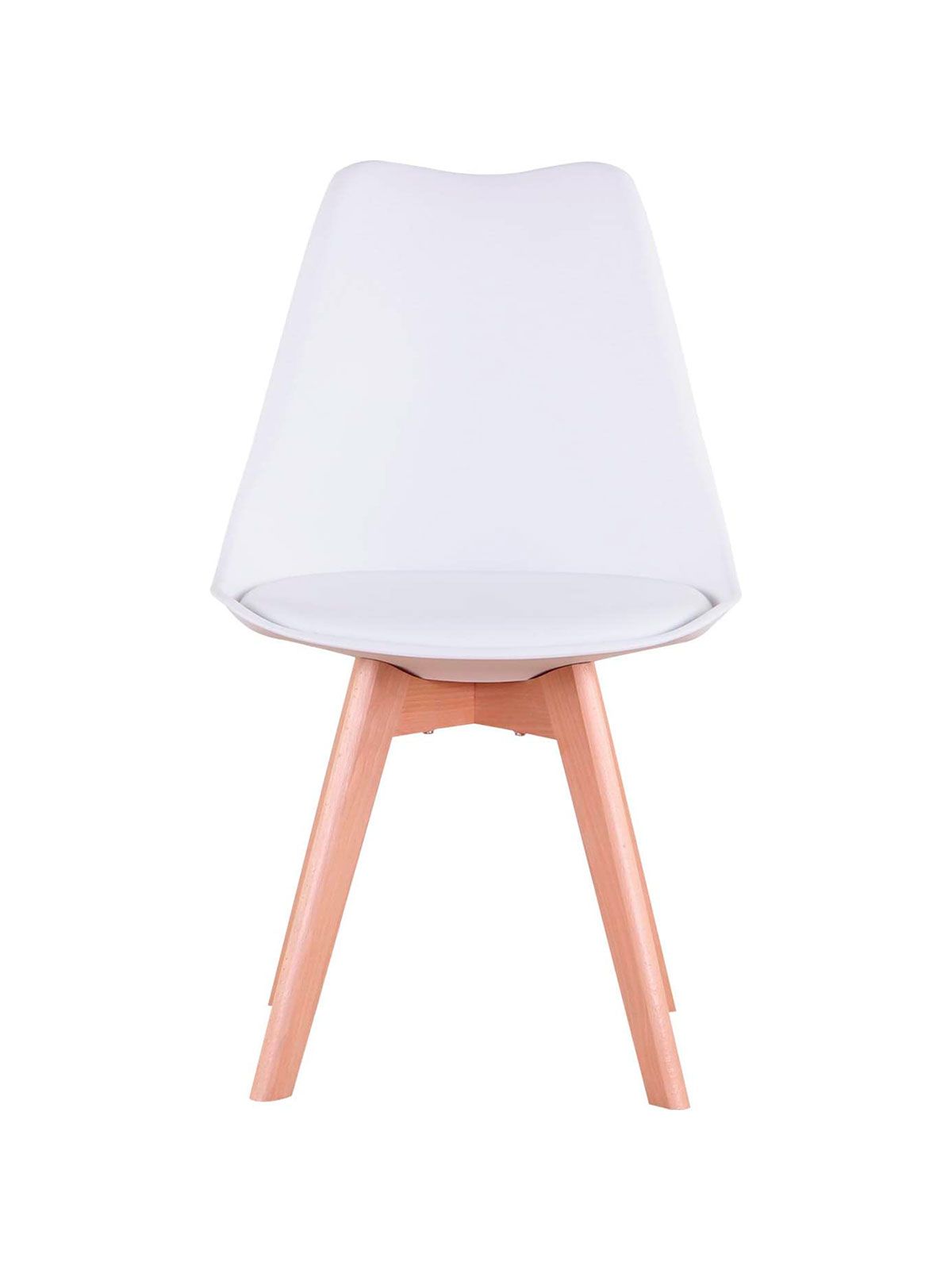 Silla Fina estilo nórdico patas de madera image 1